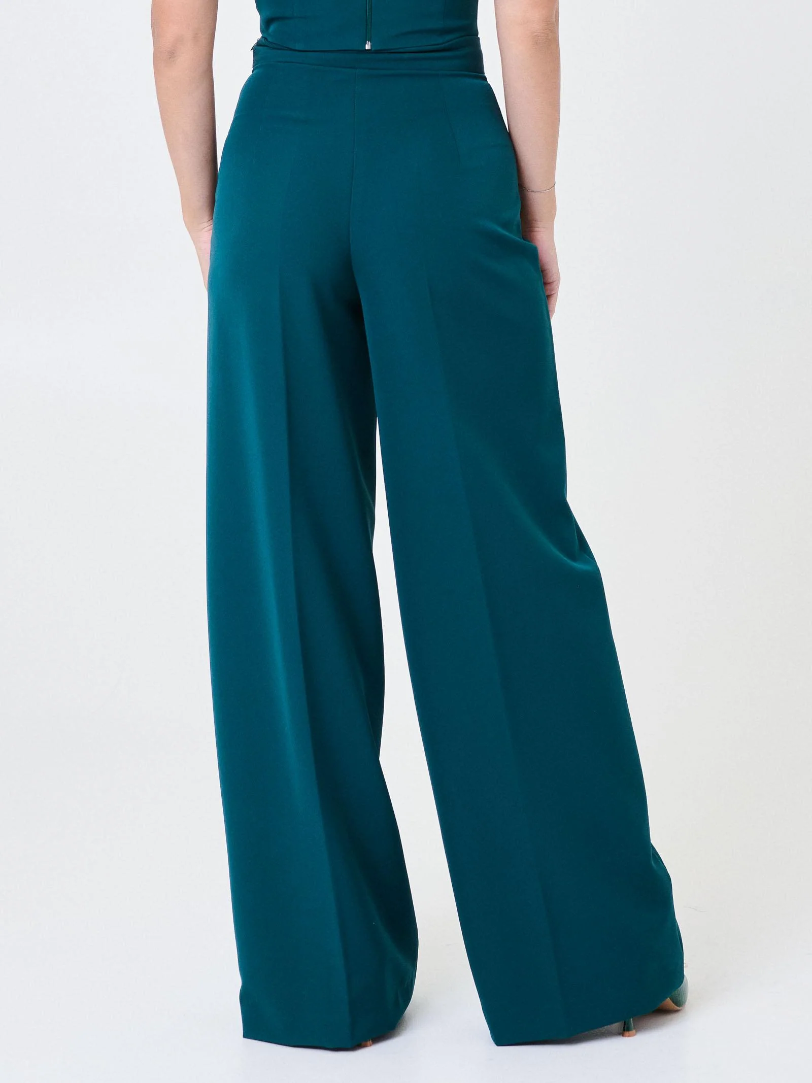 Pantalone ampio Silence Limited verde forest - Image 4
