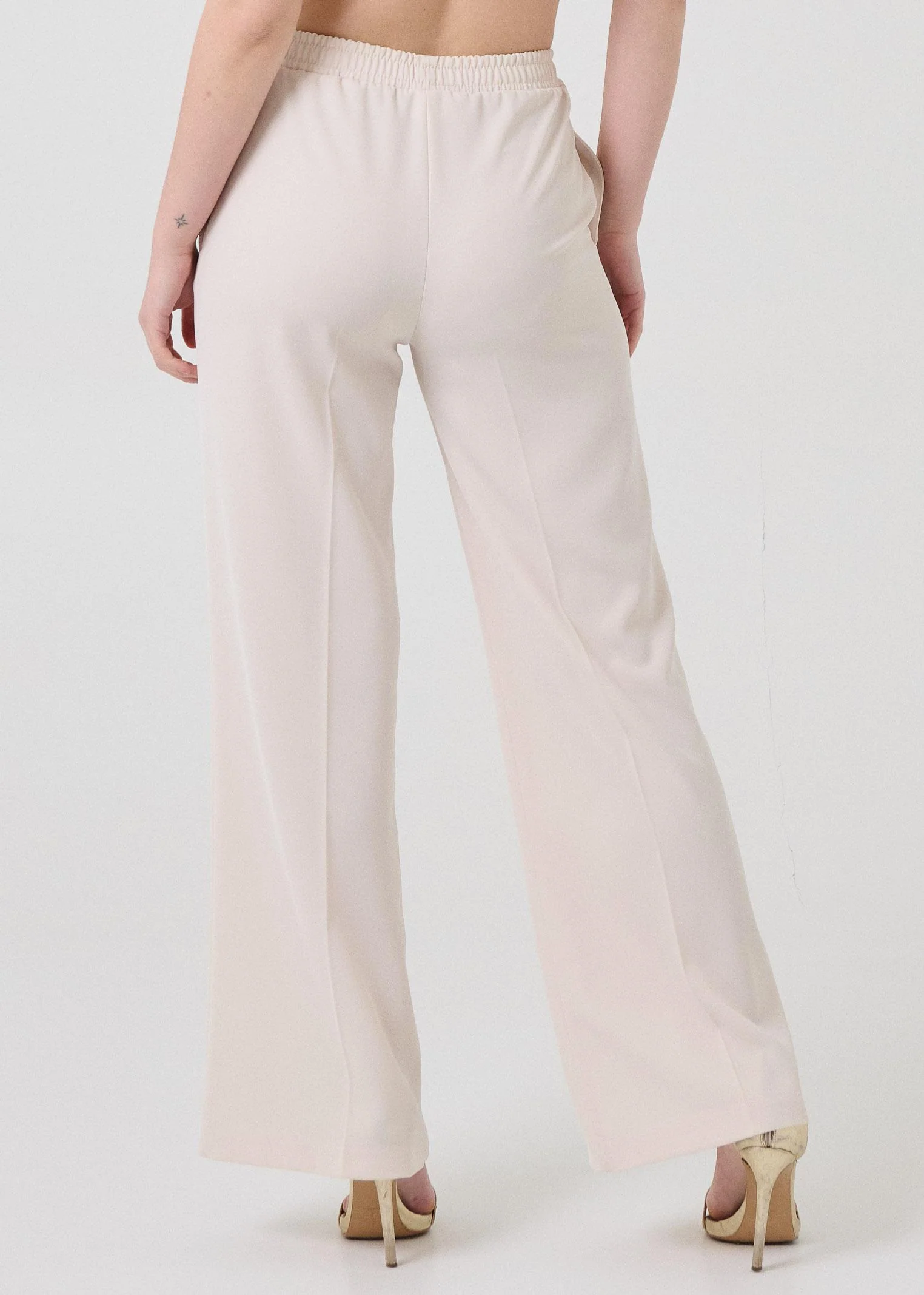 Pantalone Armoire burro elasticizzato in vita - Image 3