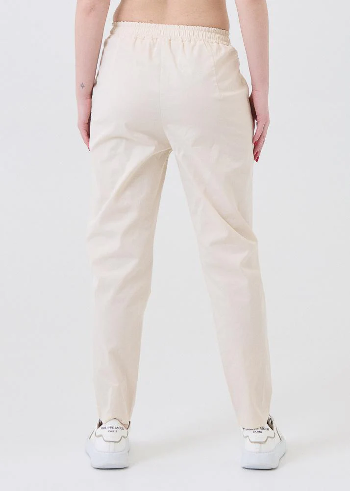 Pantalone Armoire burro elasticizzato in vita - Image 3
