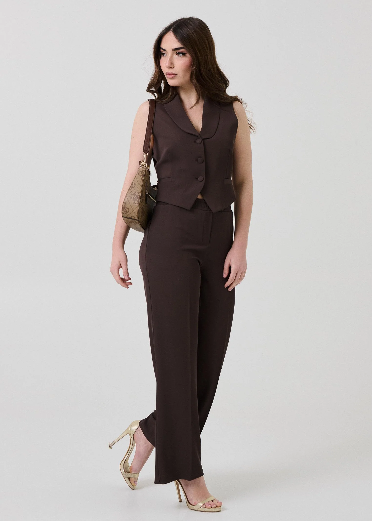 Pantalone Armoire moro elasticizzato in vita - Image 4