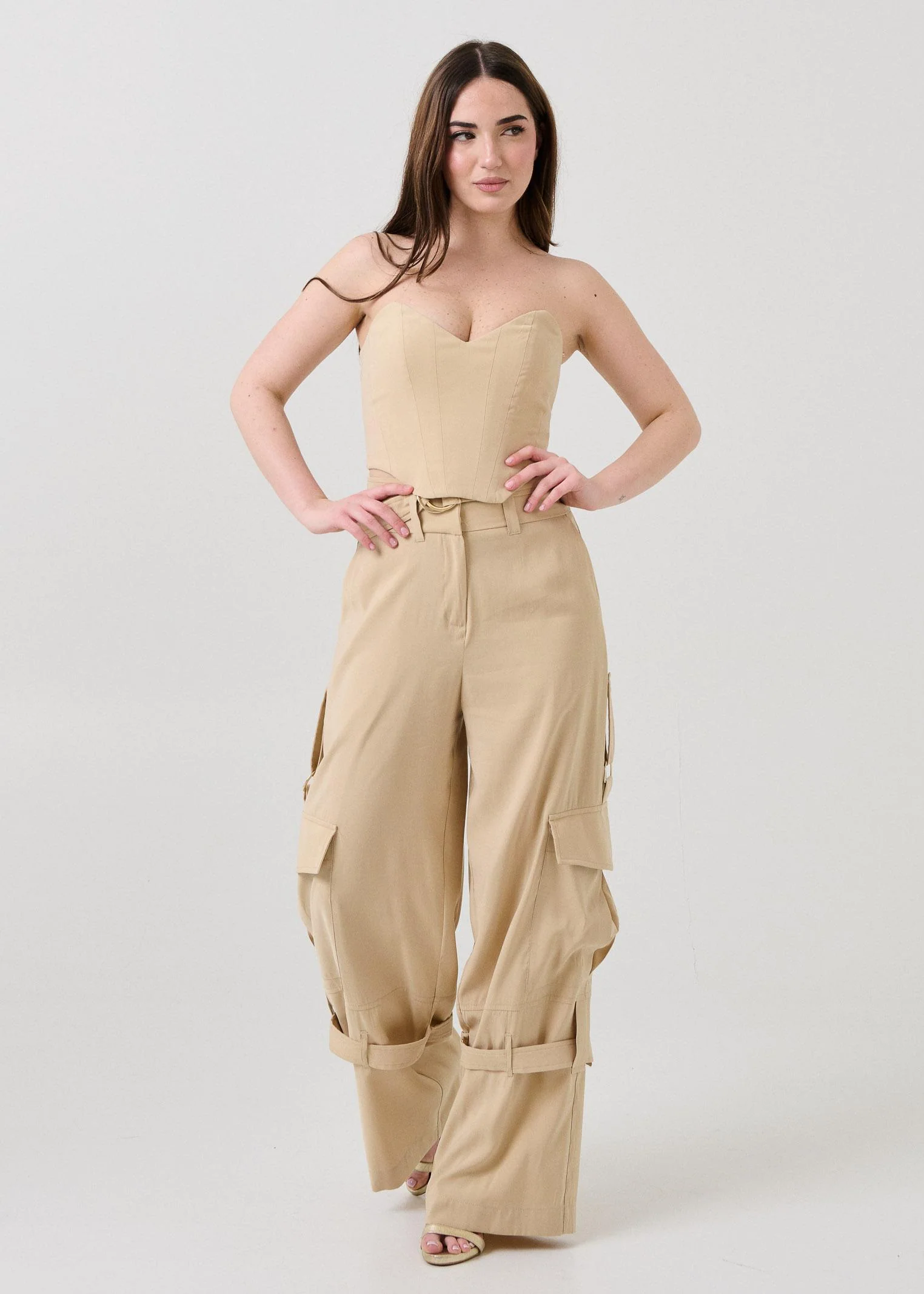 Pantalone cargo Bohemian Vì sabbia - Image 4