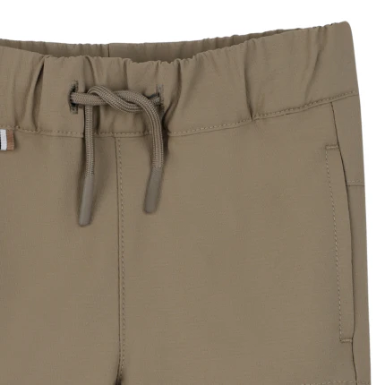 Pantalone cargo Boss fango con coulisse in vita - Image 3