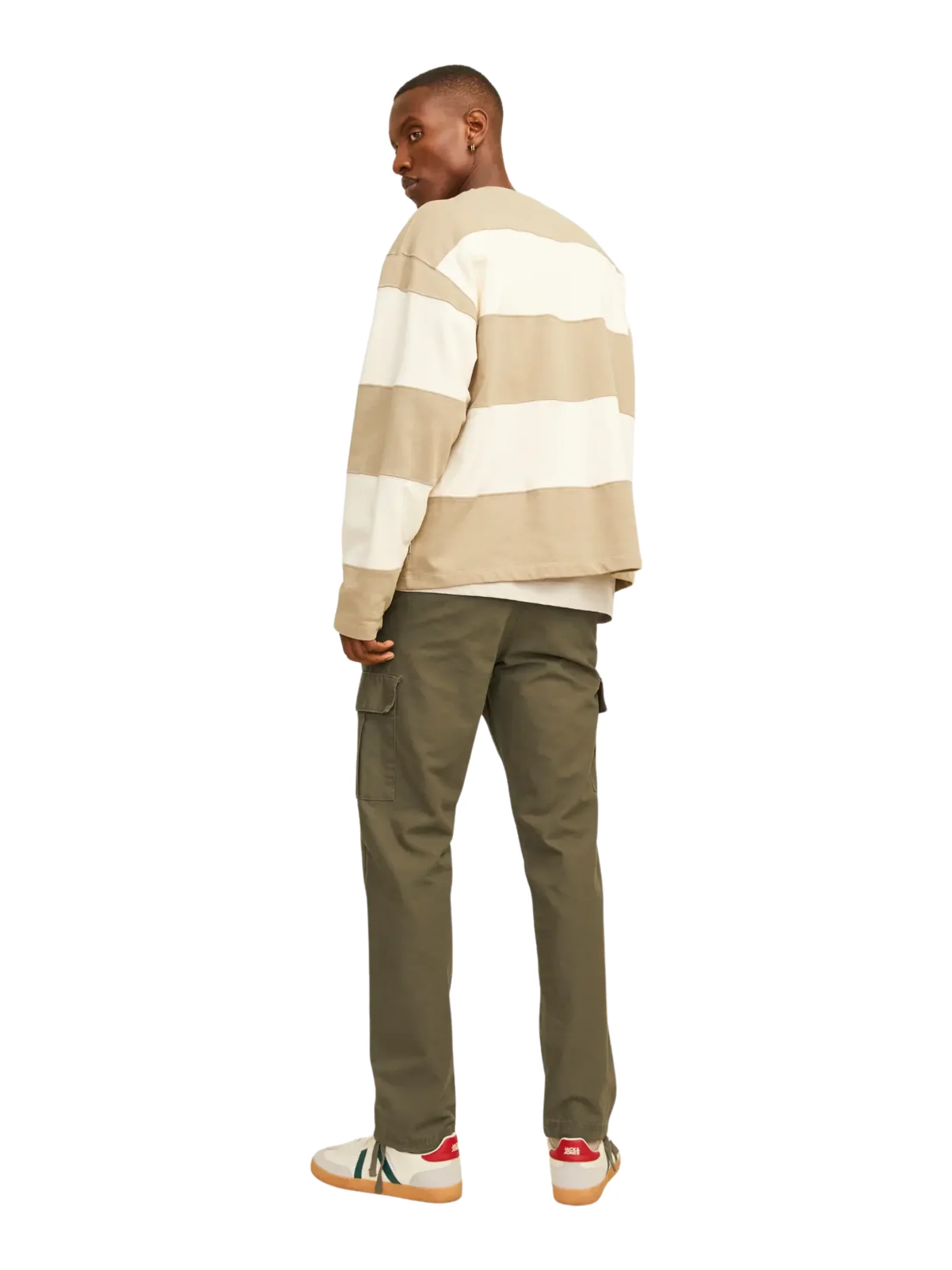 Pantalone cargo Jack & Jones verde oliva - Image 3