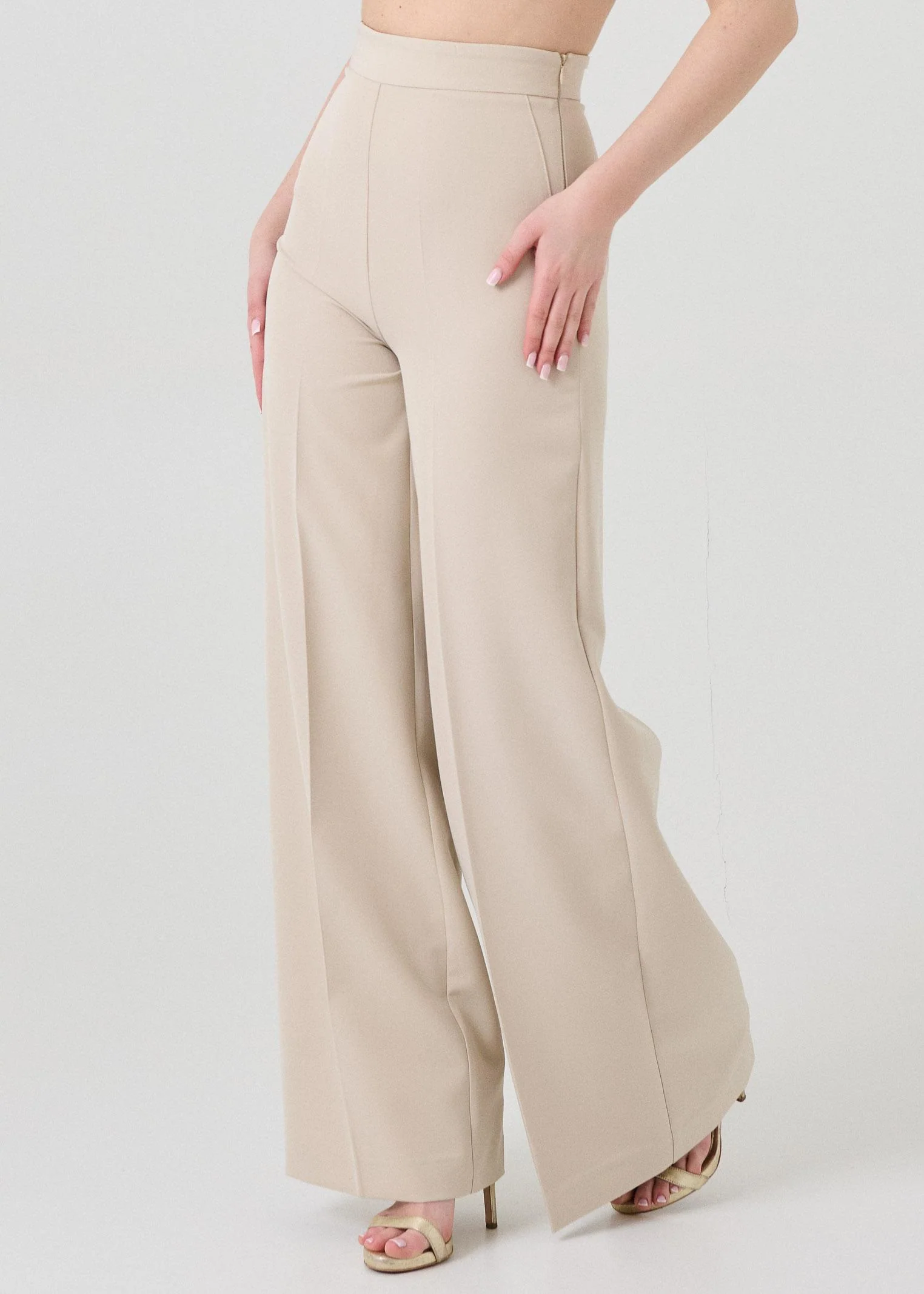 Pantalone "Column Key" Silence Limited beige - Image 2