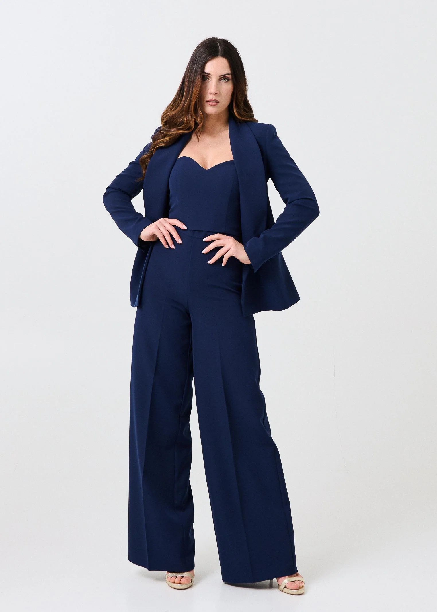 Pantalone "Column Key" Silence Limited blu navy - Image 4