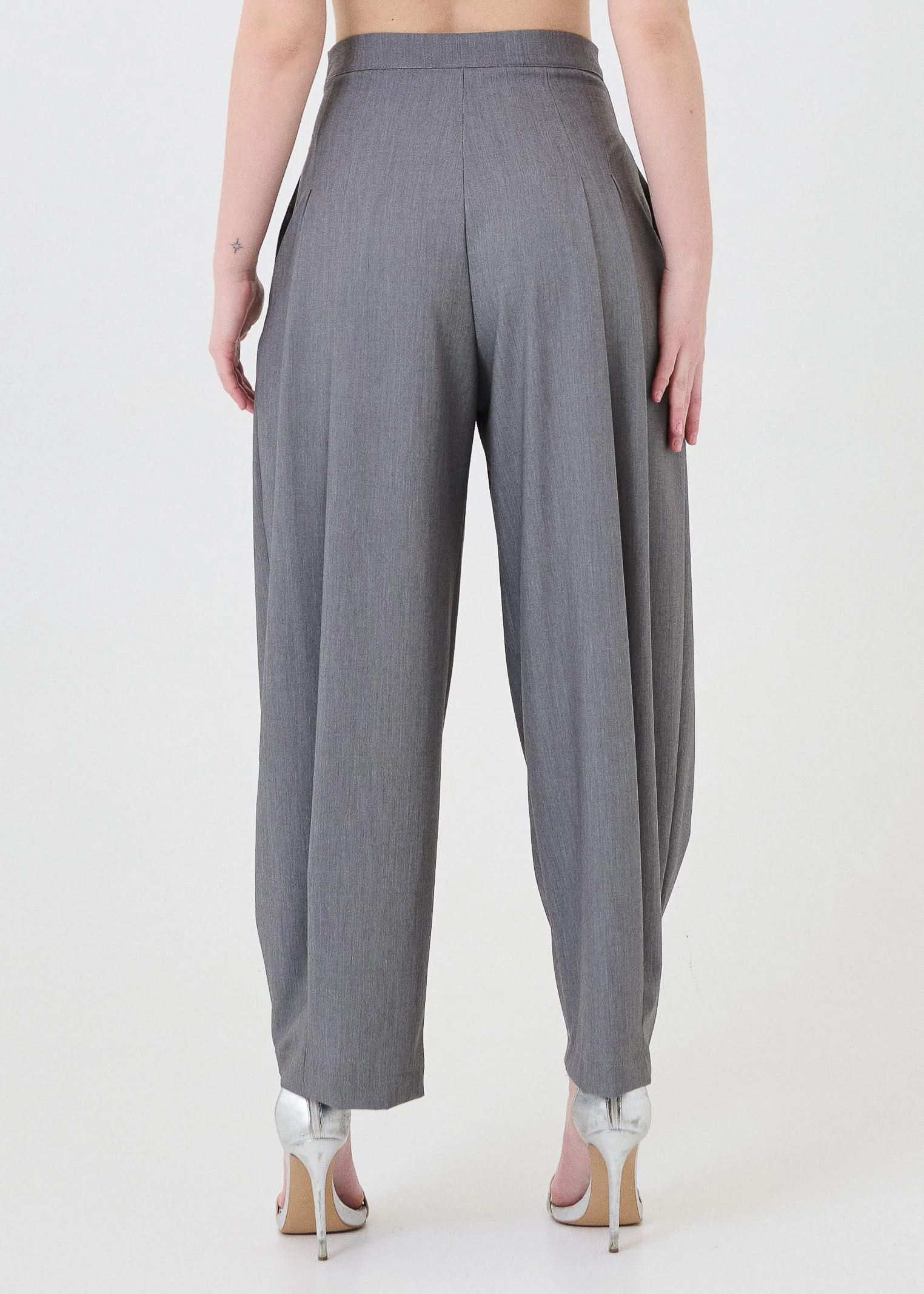 Pantalone con pences Vicolo grigio - Image 3
