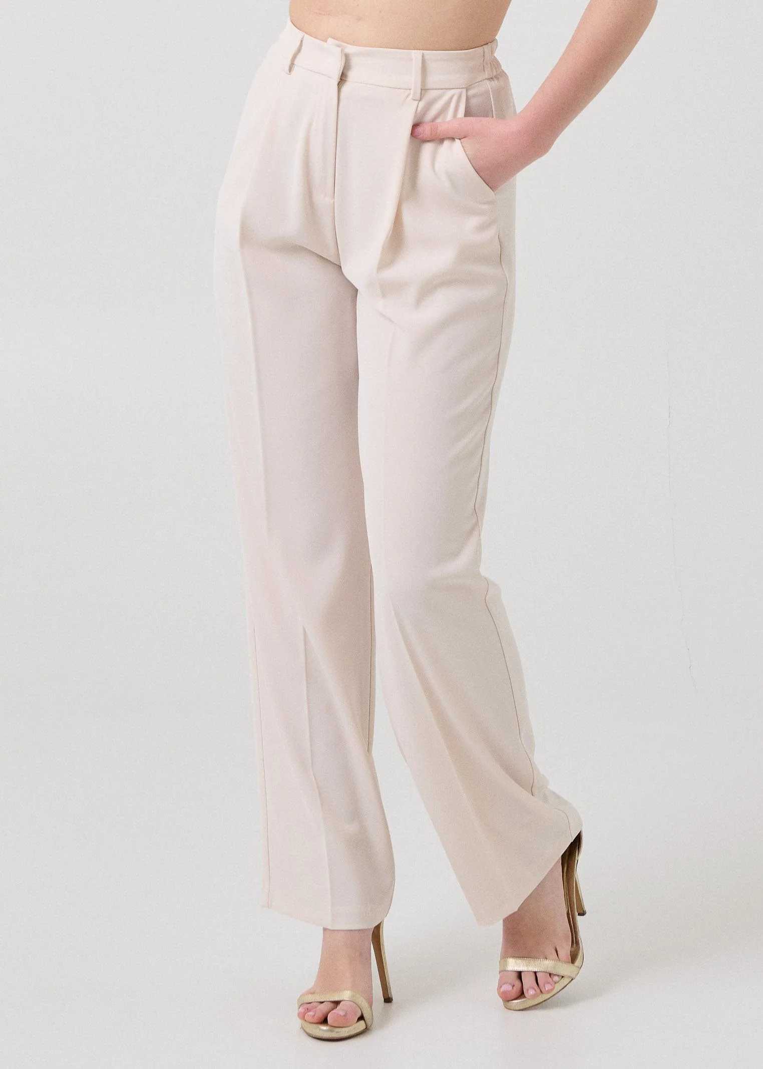 Pantalone con pinces Armoire burro - Image 2