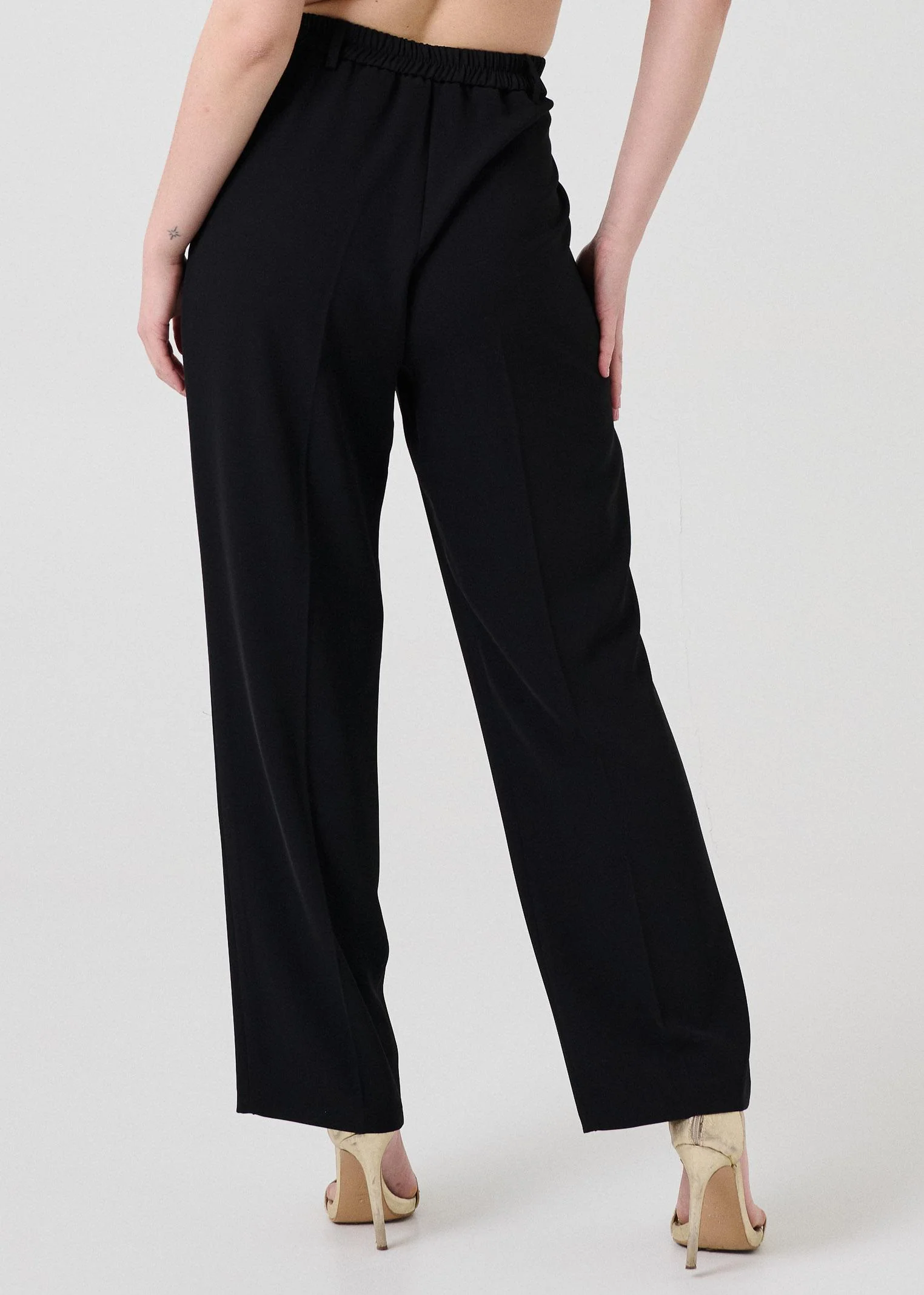 Pantalone con pinces Armoire nero - Image 3