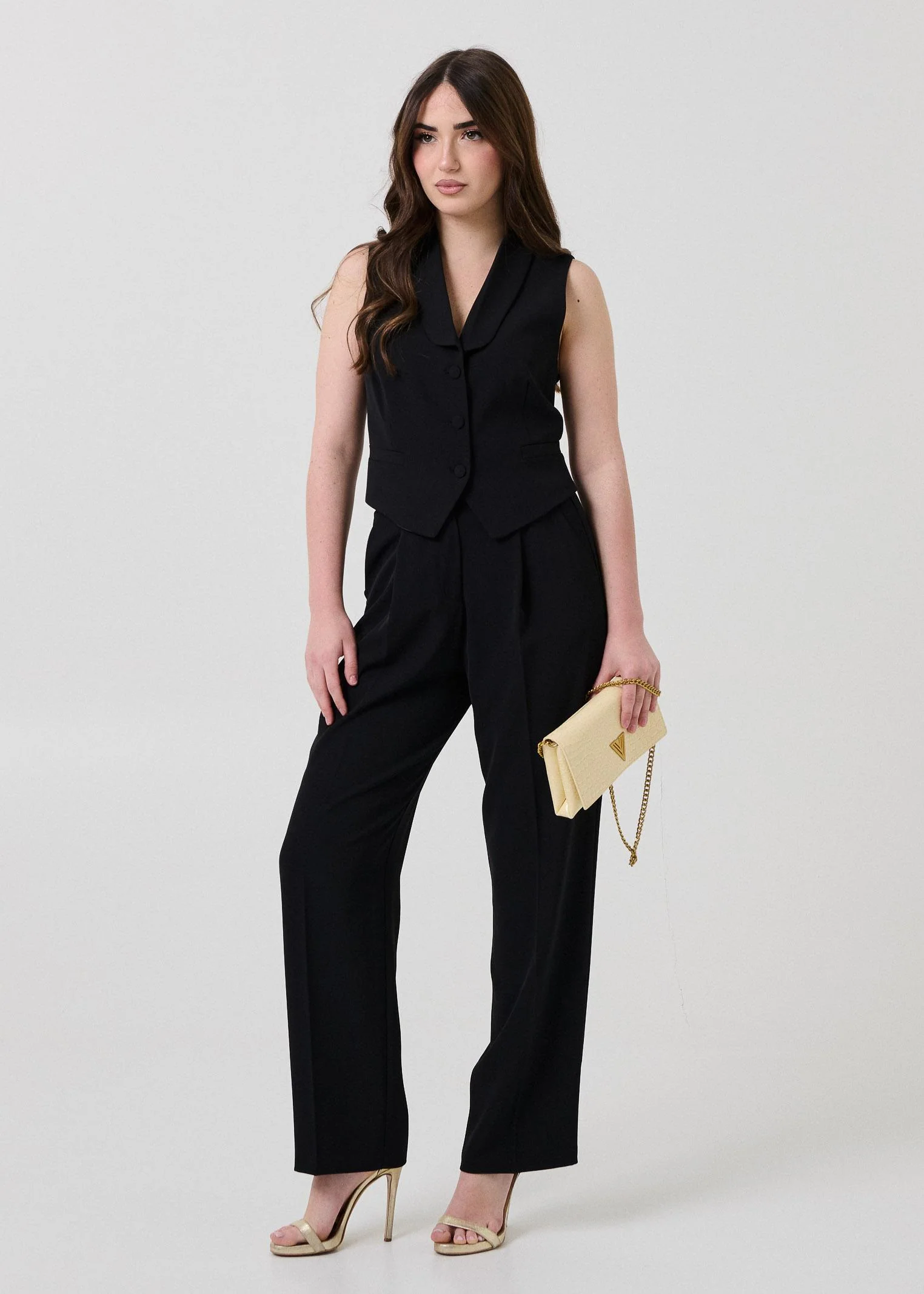 Pantalone con pinces Armoire nero - Image 4