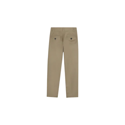 Pantalone con pinces Boss beige - Image 2