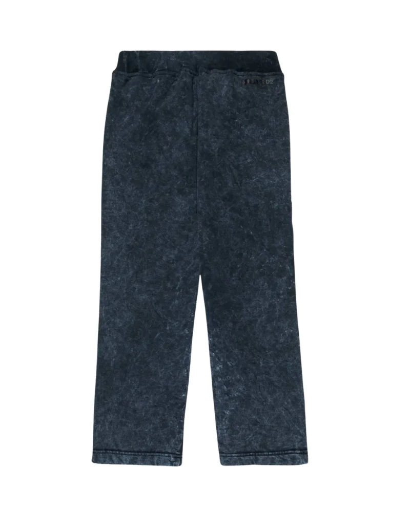 Pantalone Dsquared nero effetto vintsge marmorizzato - Image 2