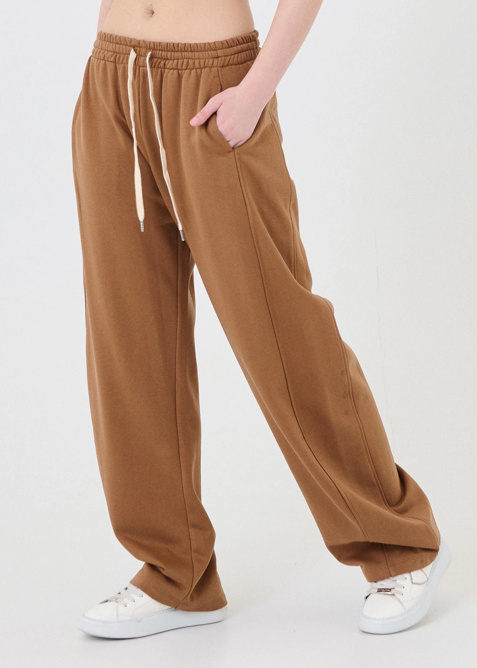 Pantalone in felpa Vicolo marrone - Image 2