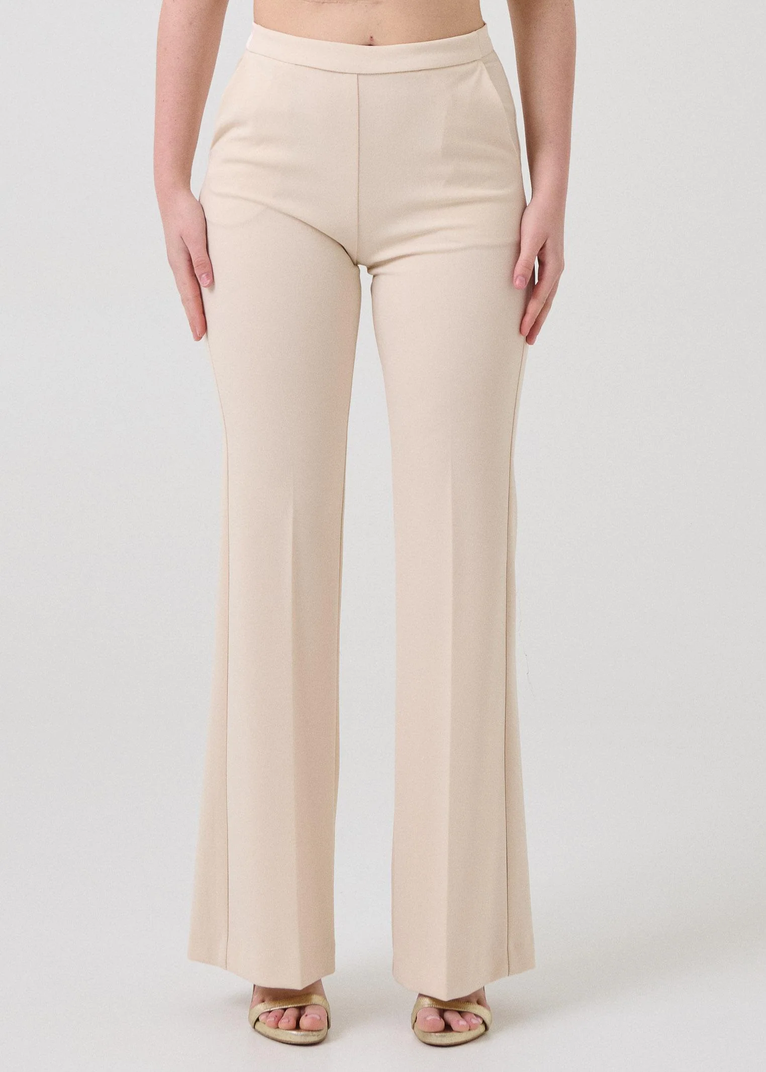 Pantalone "Flare" Armoire crema