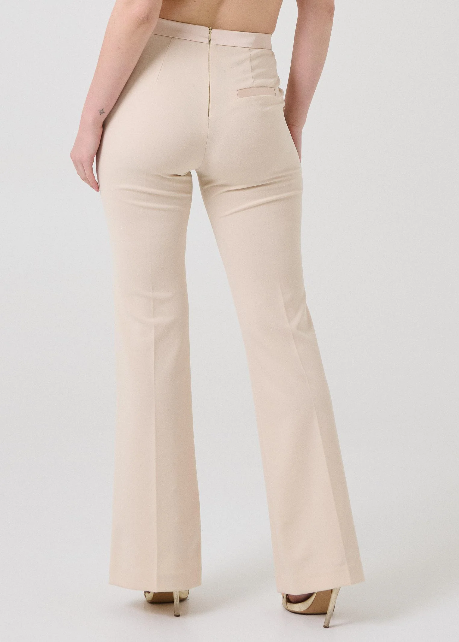 Pantalone "Flare" Armoire crema - Image 3