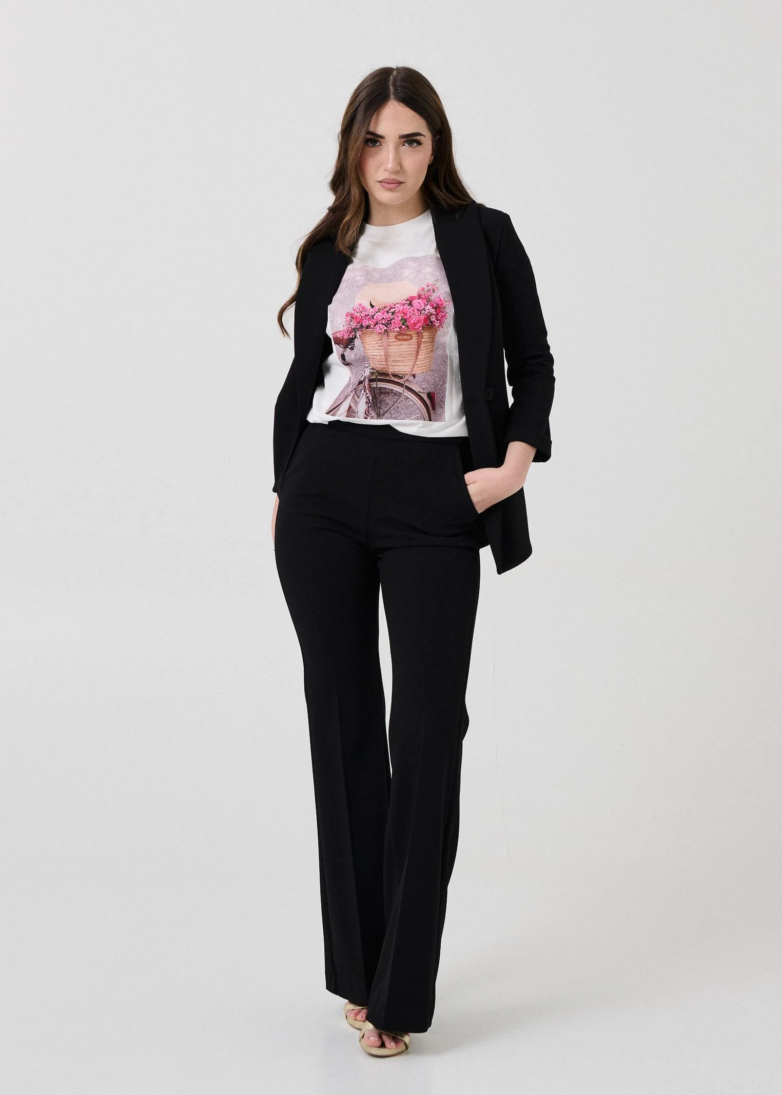 Pantalone "Flare" Armoire nero - Image 4