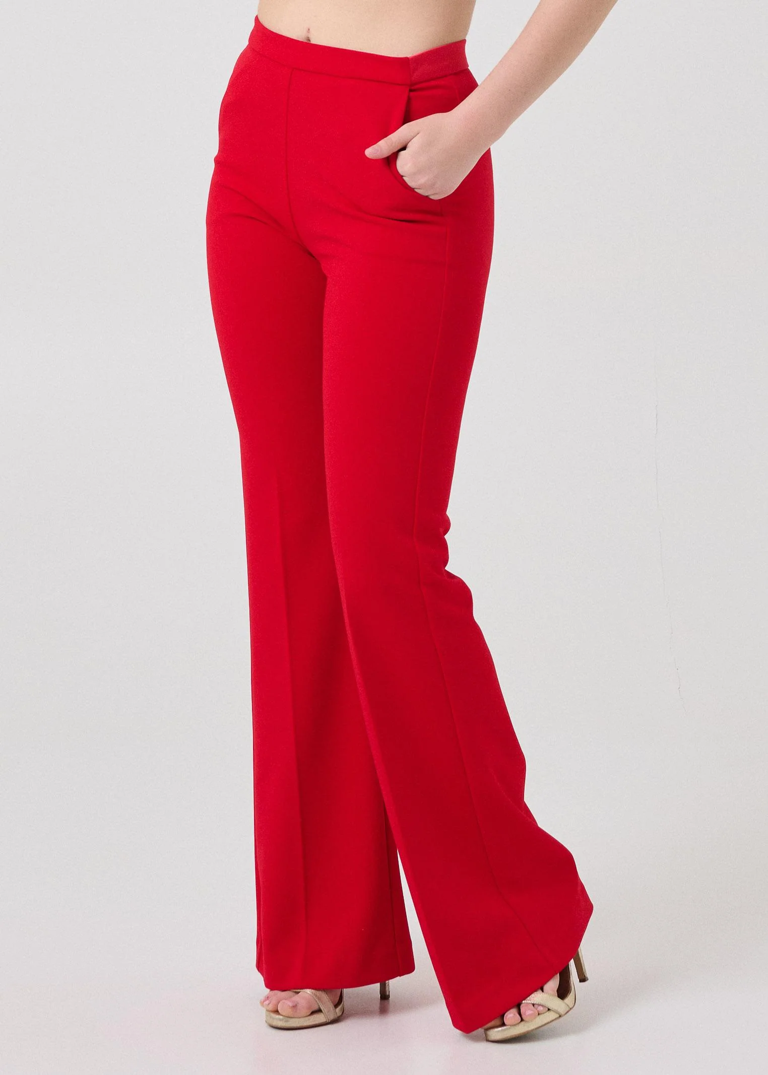 Pantalone "Flare" Armoire rosso - Image 2