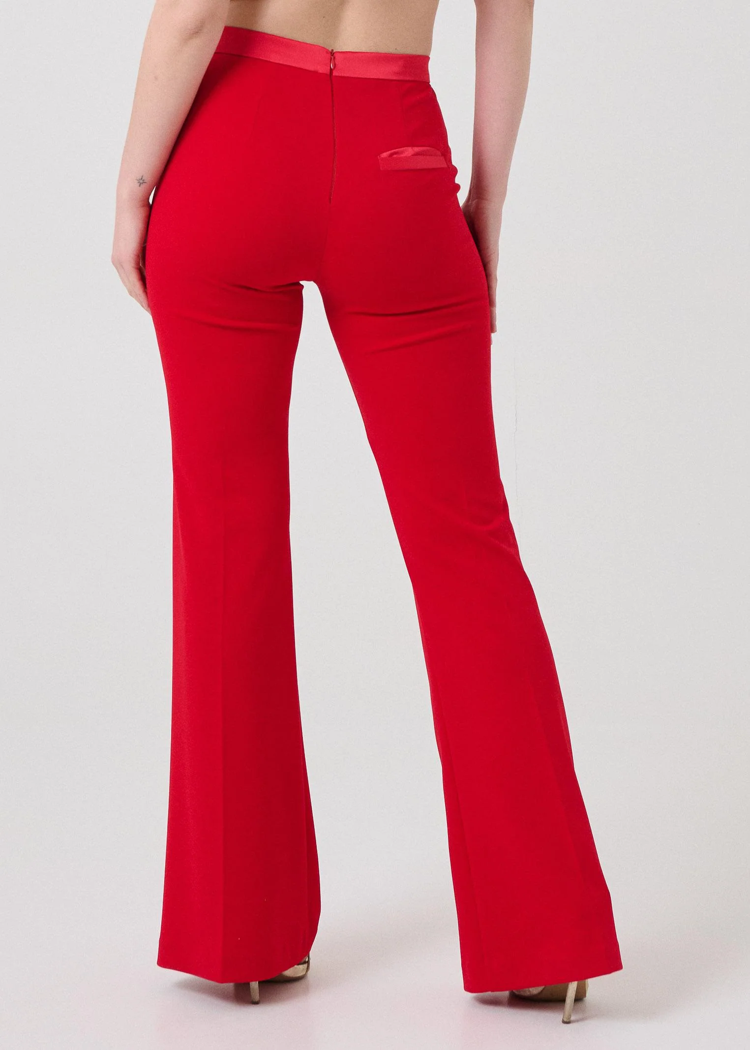 Pantalone "Flare" Armoire rosso - Image 3