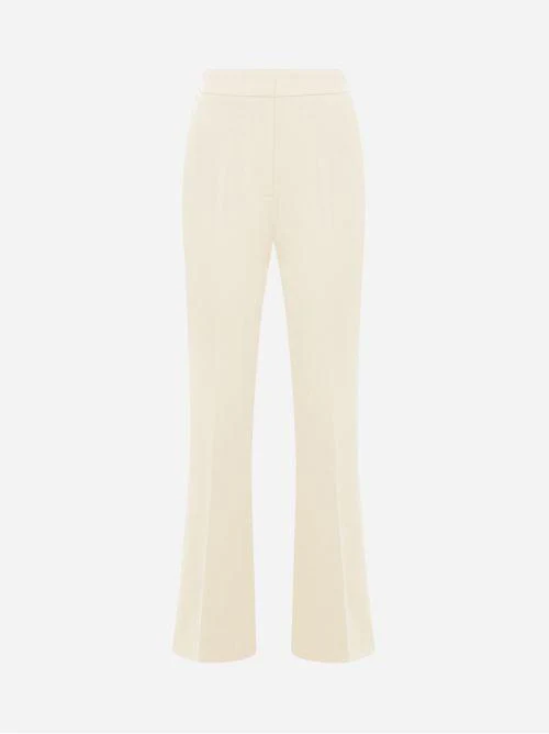 Pantalone "Flare Honey" Silence Limited bianco latte
