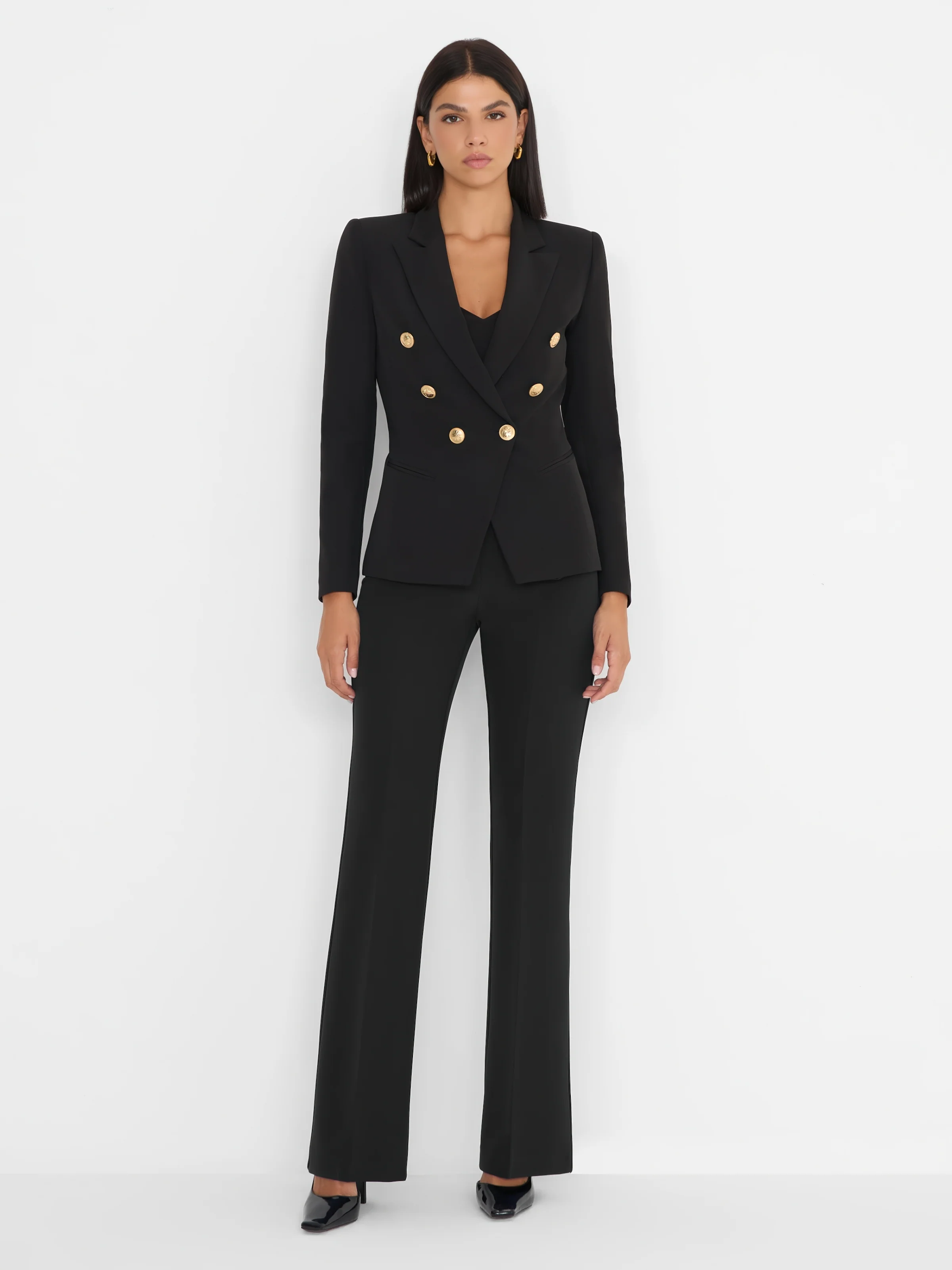 Pantalone "Flare Honey" Silence Limited nero - Image 2