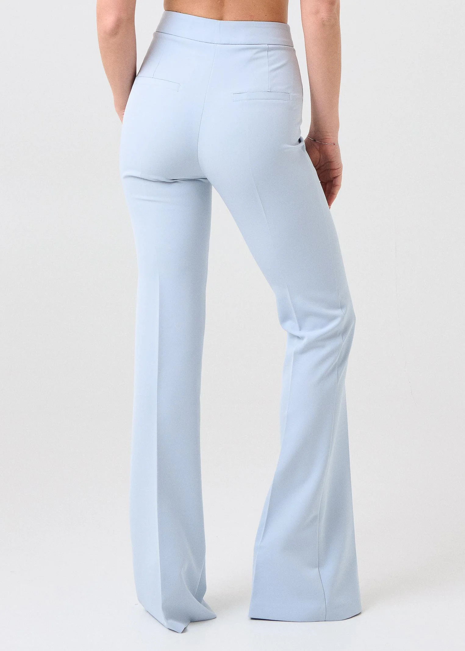 Pantalone "Flare Key" Silence Limited azzurro - Image 3