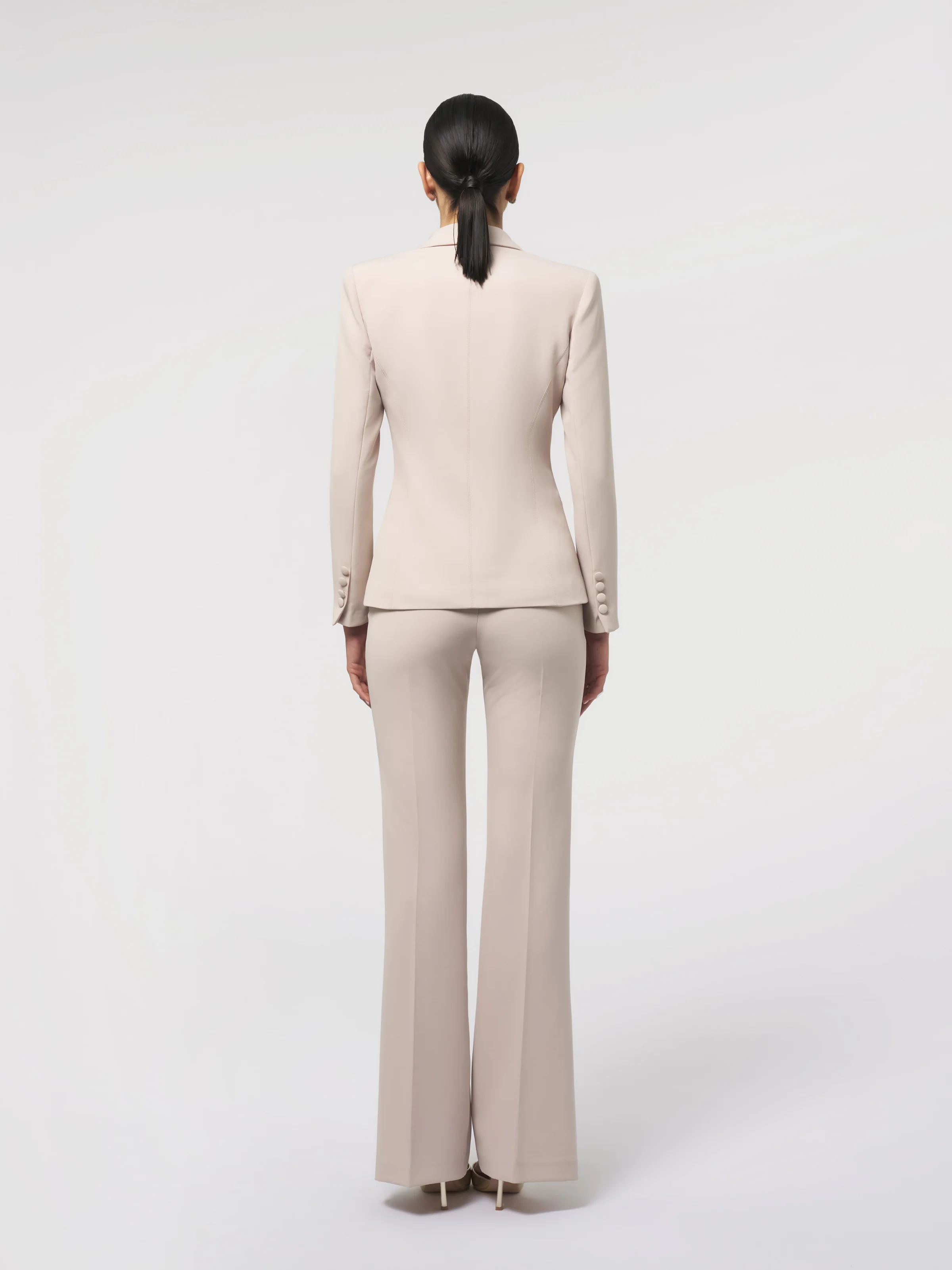 Pantalone "Flare Key" Silence Limited beige - Image 3