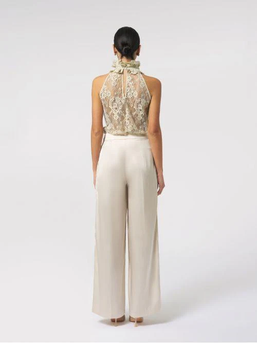 Pantalone "Fluid" Silence Limited sabbia - Image 4