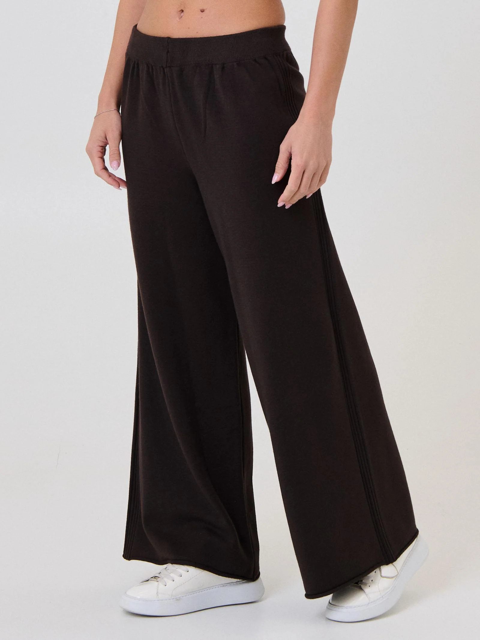 Pantalone in a palazzo Armoire cioccolato - Image 2