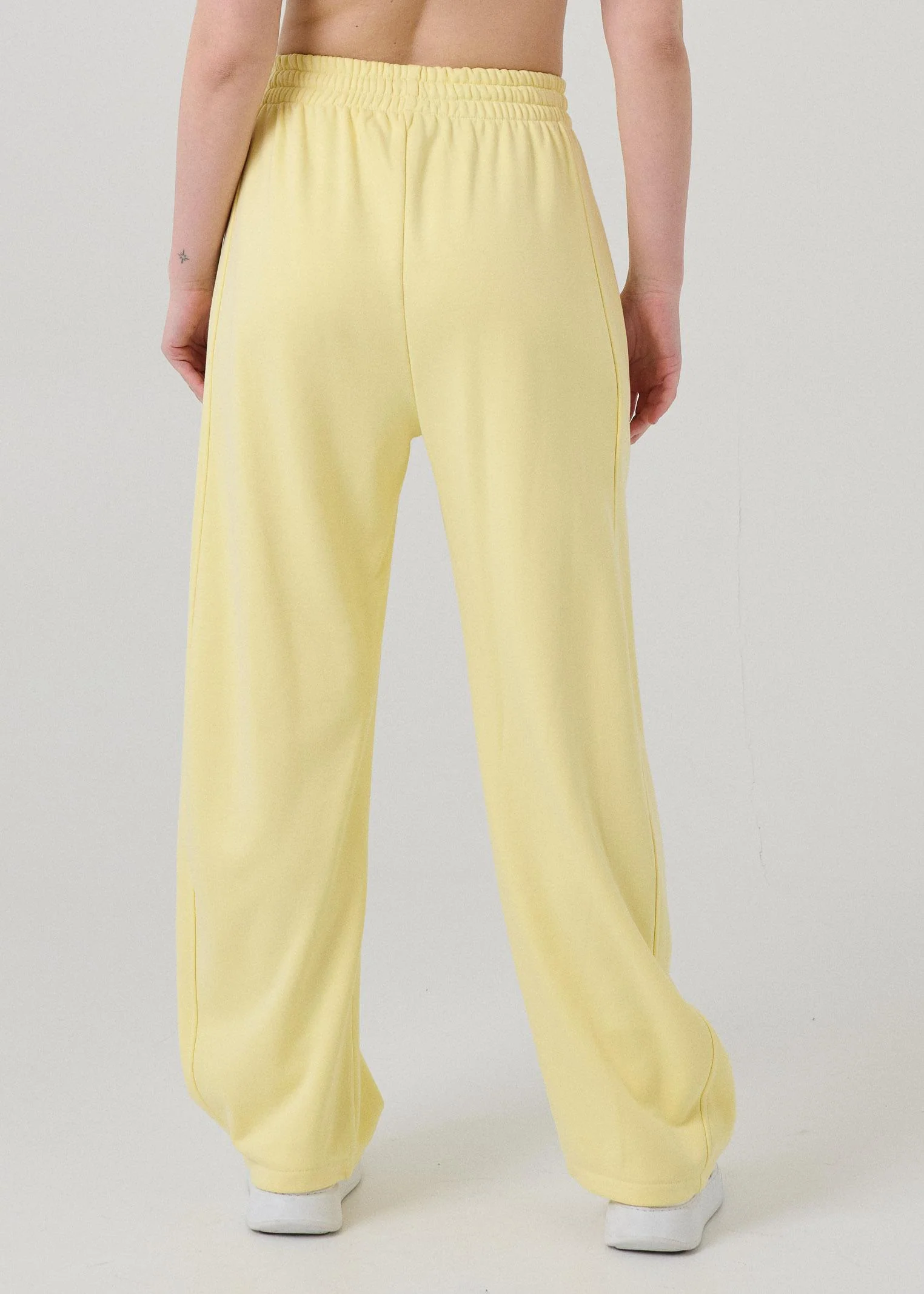 Pantalone in felpa Vicolo giallo - Image 3
