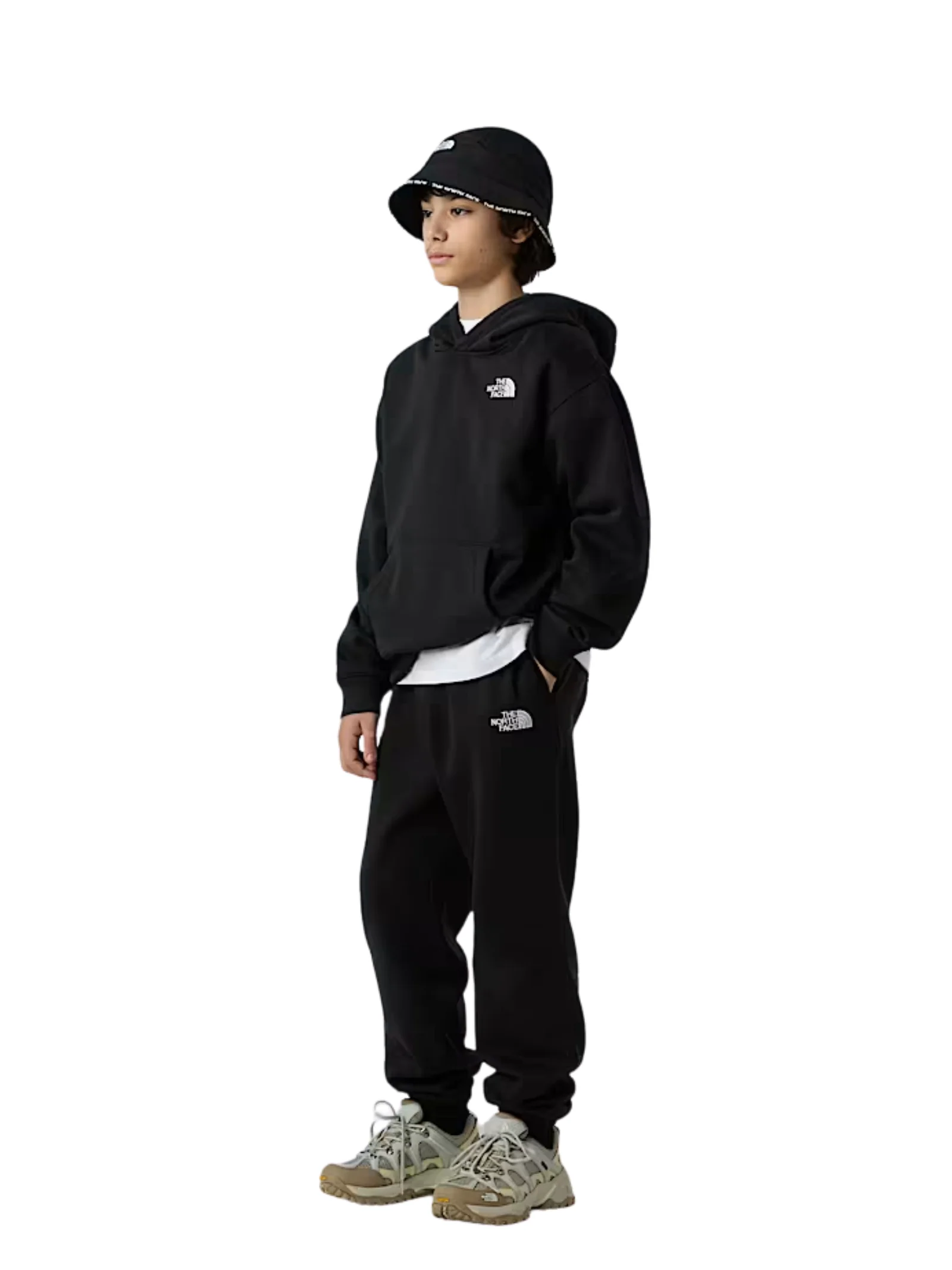 Pantalone in tuta "essential" The North Face nero oversize - Image 3