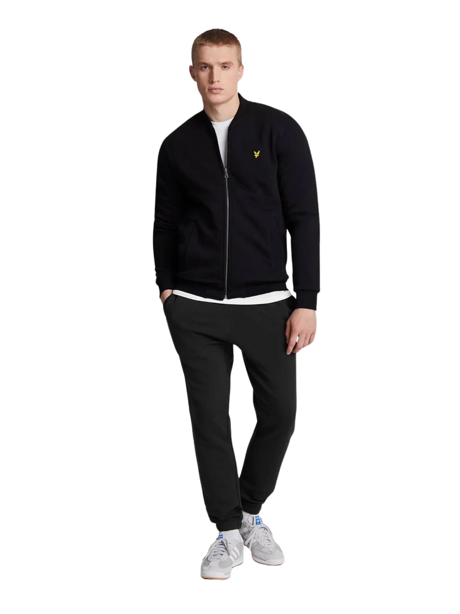 Pantalone in tuta Lyle & Scott nero - Image 2