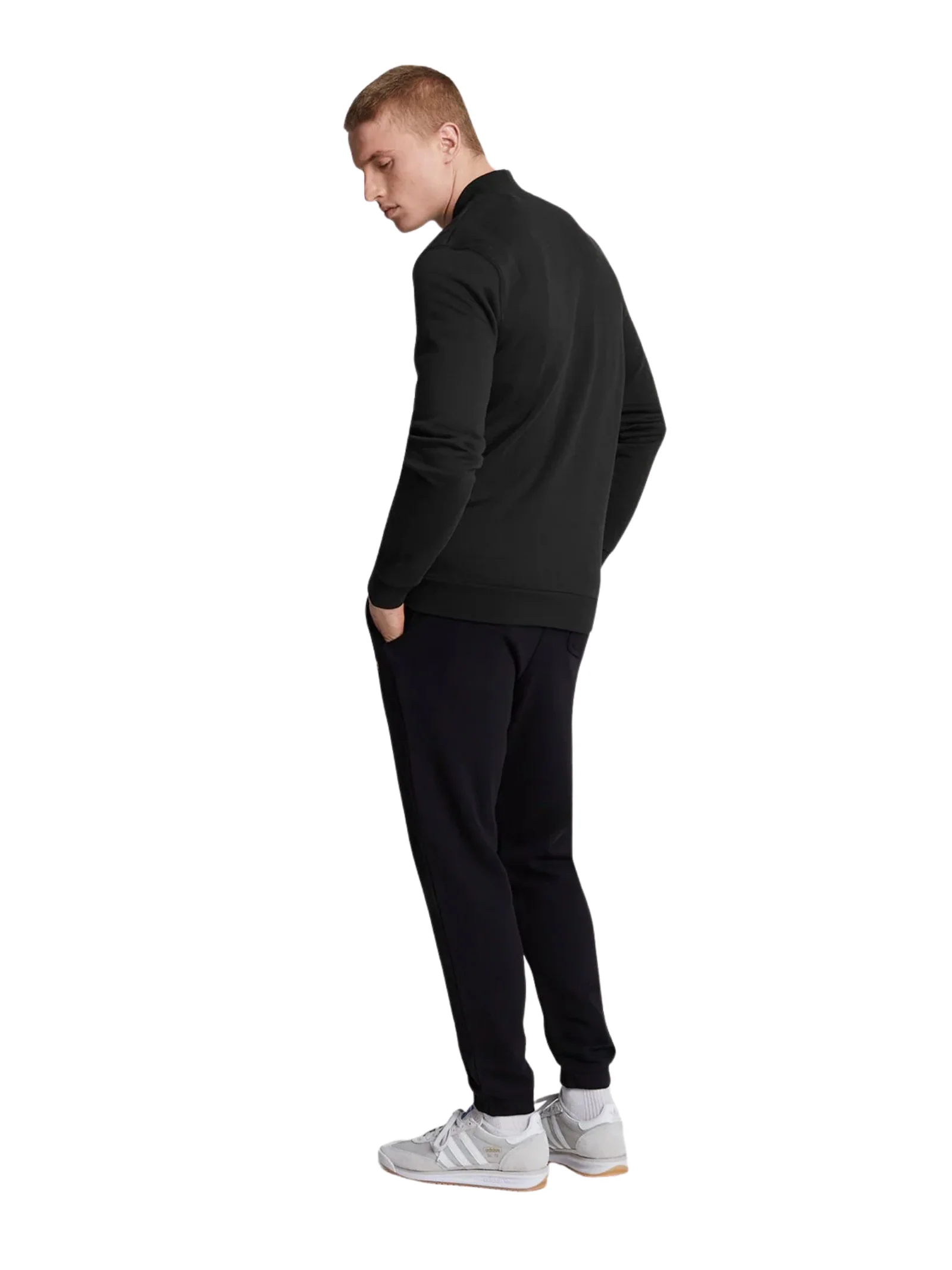 Pantalone in tuta Lyle & Scott nero - Image 4