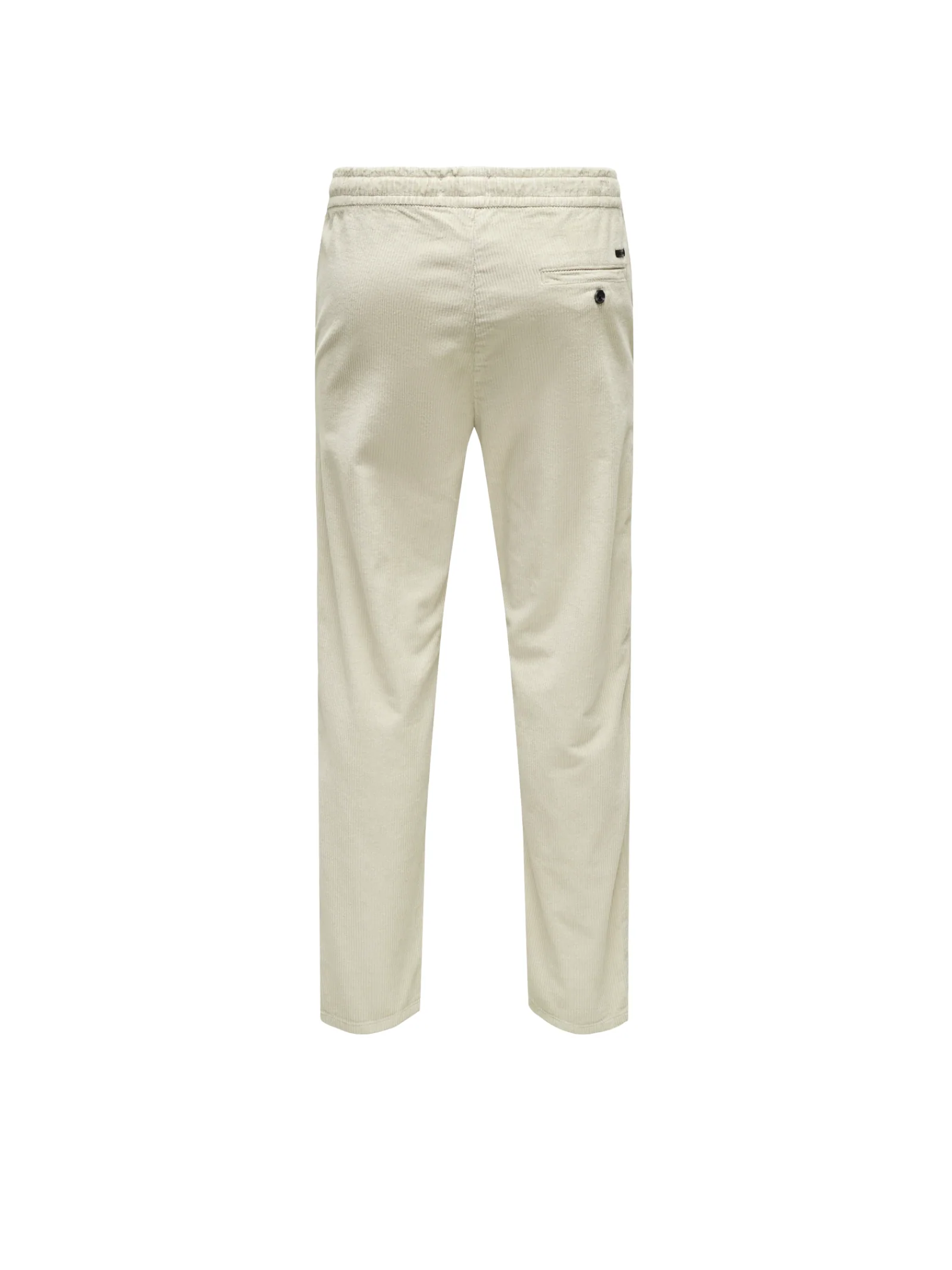 Pantalone in velluto Only & Sons bianco latte - Image 2