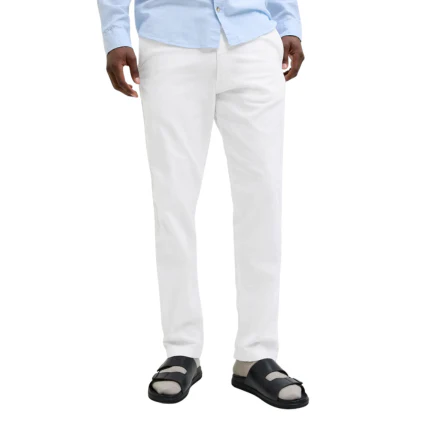 Pantalone Jack & Jones bianco con coulisse - Image 3