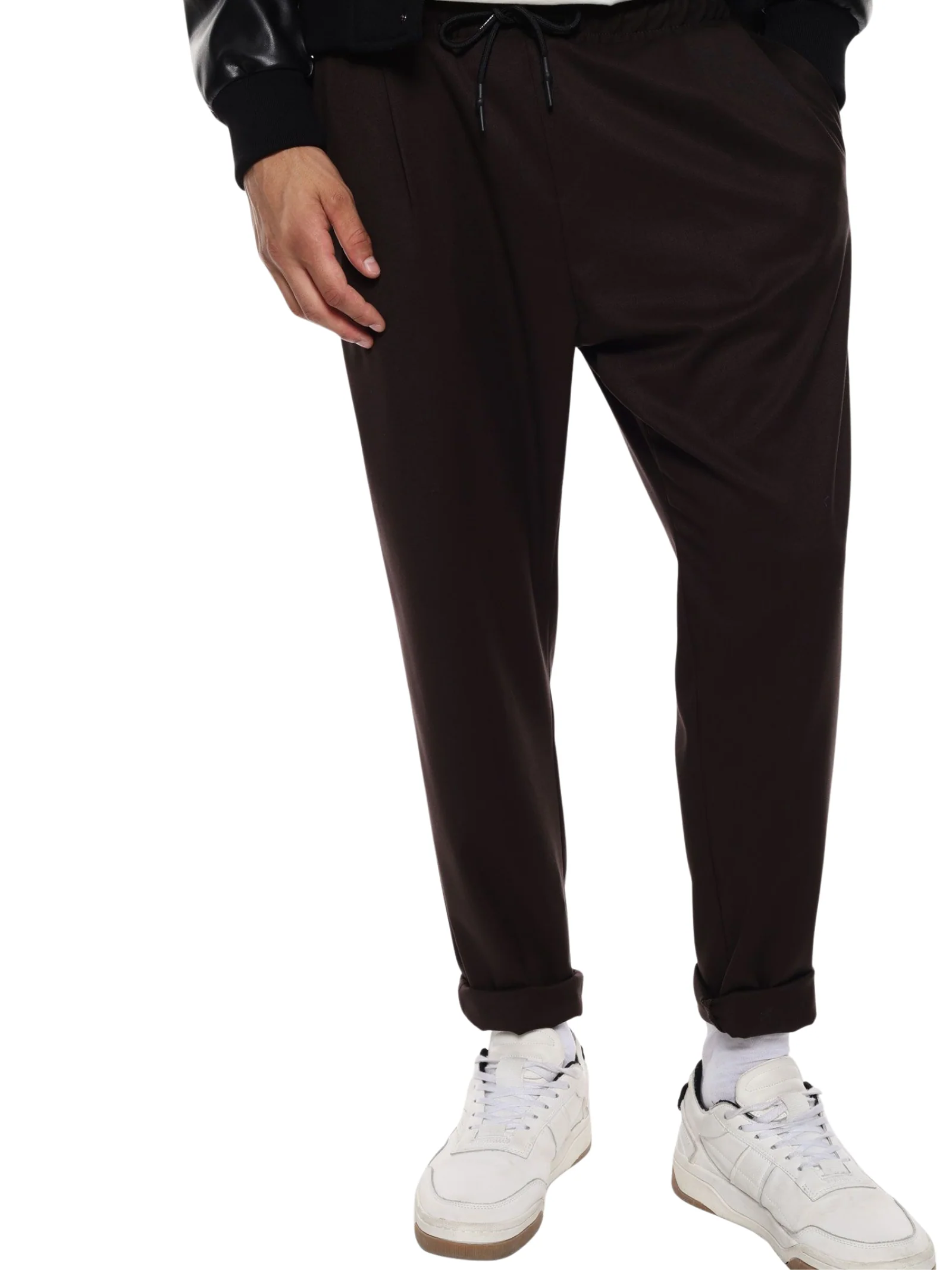 Pantalone jogger Imperial blu navy con coulisse - Image 2