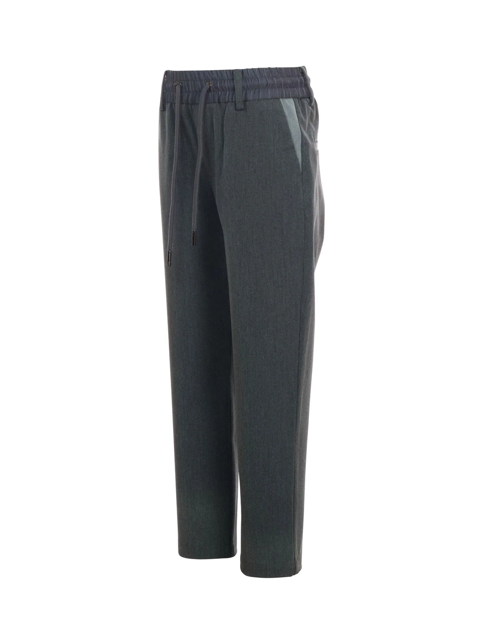 Pantalone John Richmond grigio con dettagli a contrasto - Image 2