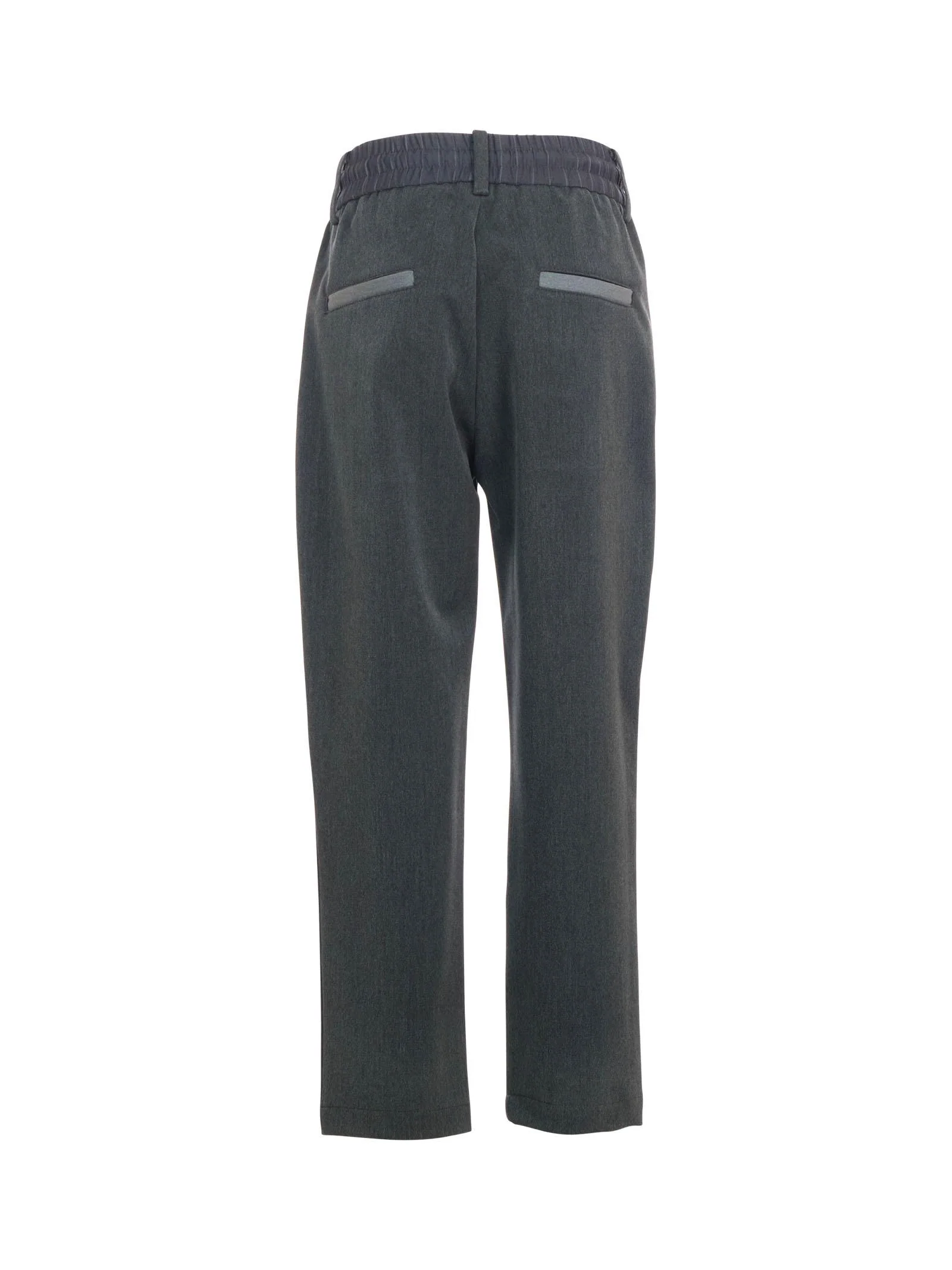 Pantalone John Richmond grigio con dettagli a contrasto - Image 3
