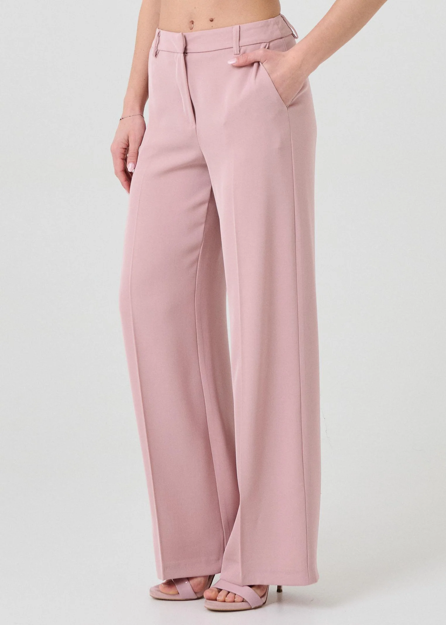 Pantalone "Kadì Vintage" Armoire bianco rosa - Image 2