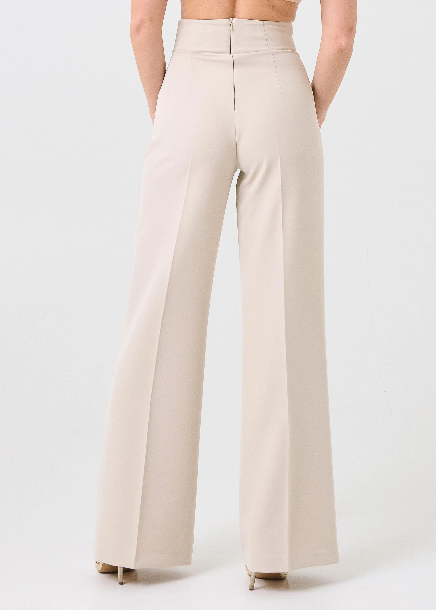 Pantalone "Last Honey" Silence Limited beige - Image 3