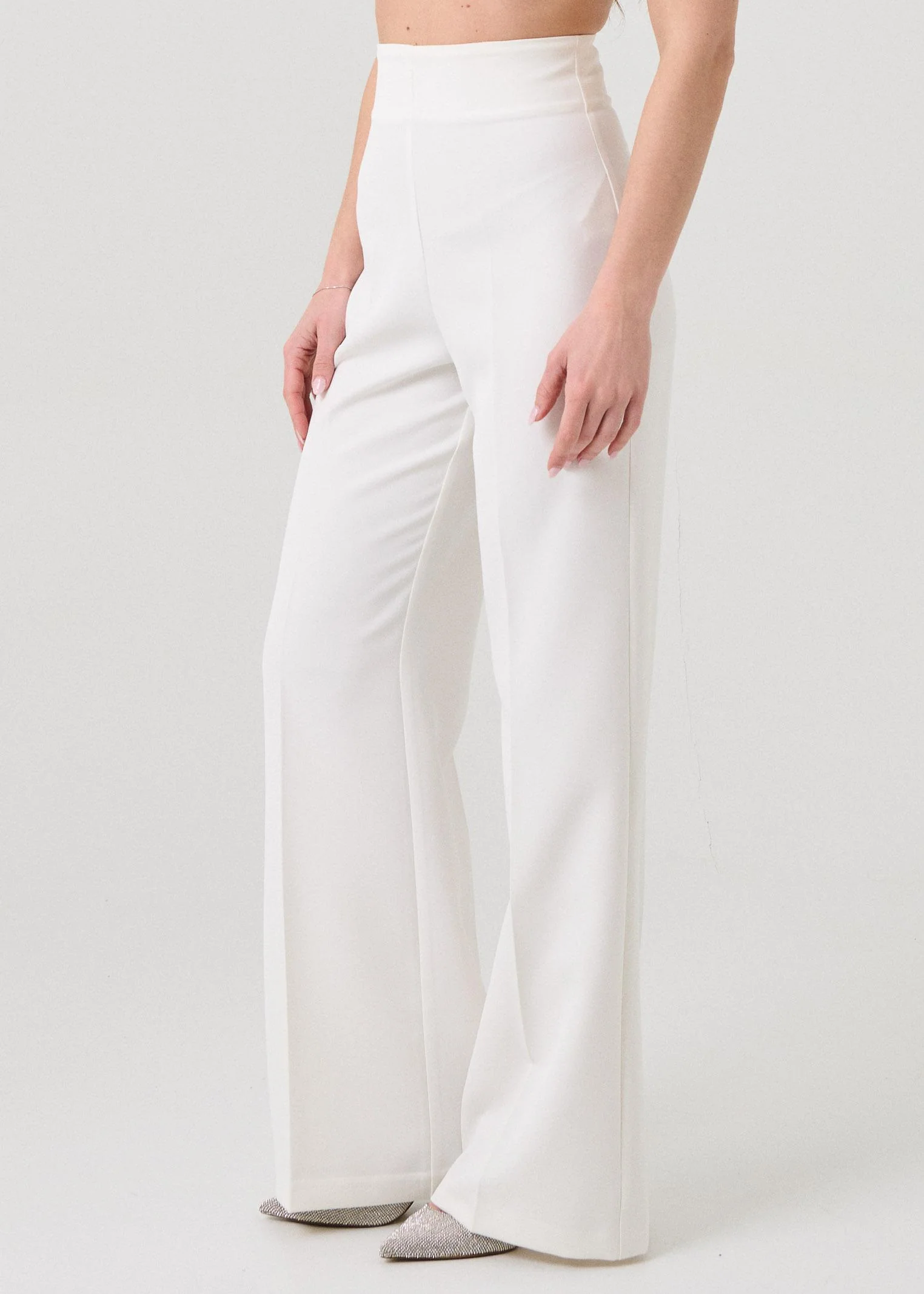 Pantalone "Last Honey" Silence Limited bianco - Image 2