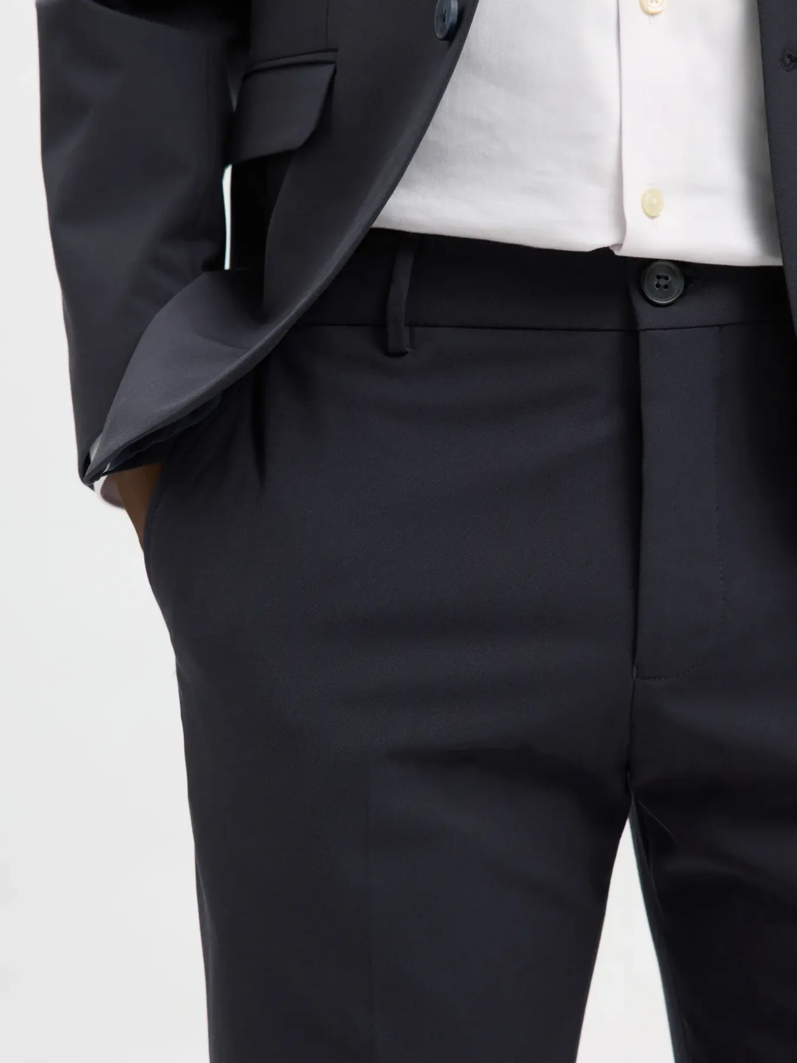 Pantalone "Liam" Selected blu navy - Image 4
