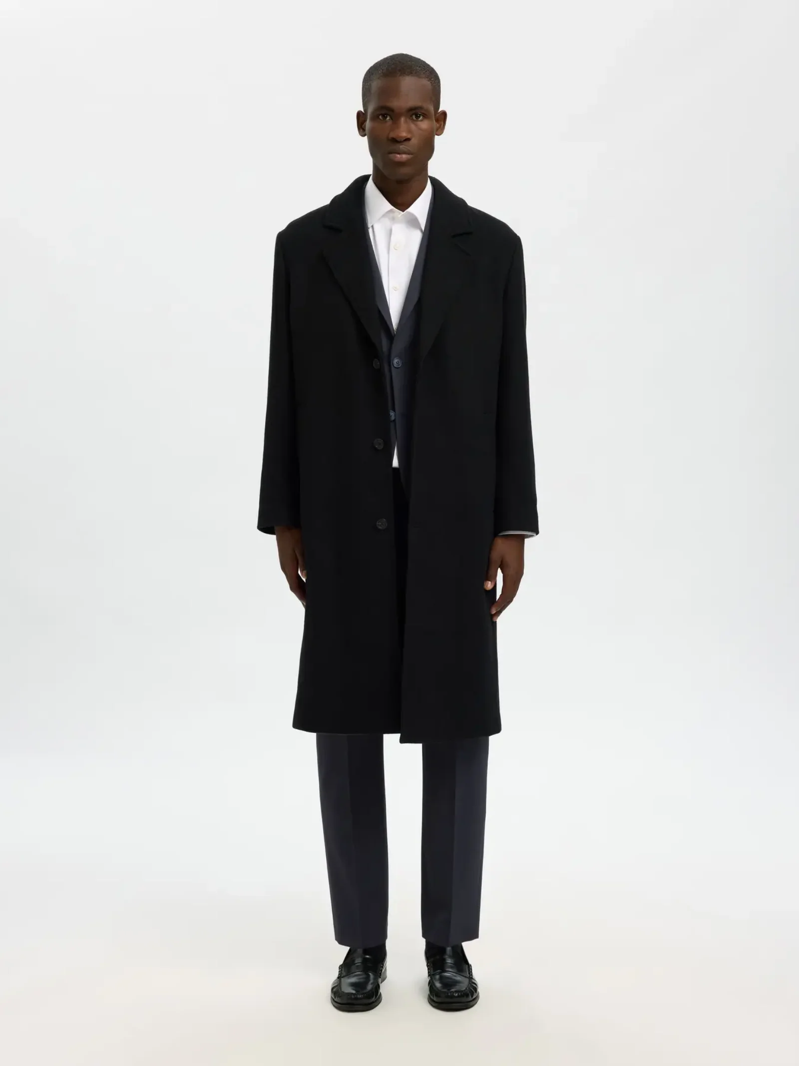 Pantalone "Liam" Selected blu navy - Image 5