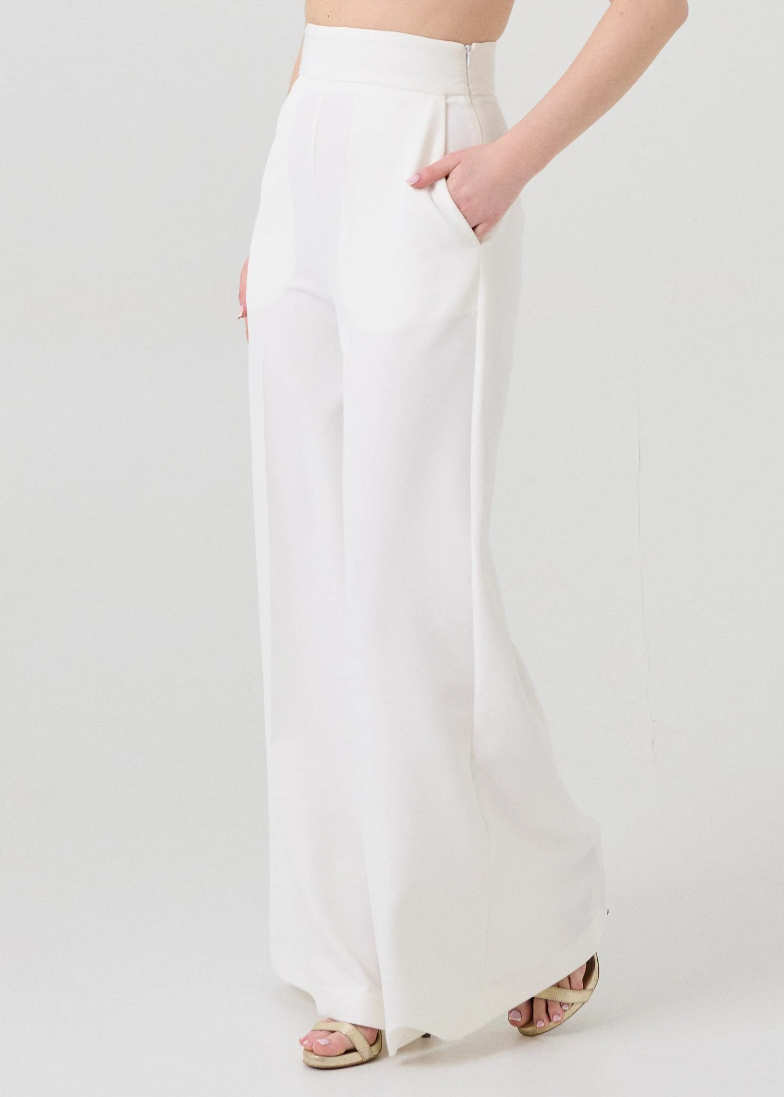 Pantalone "Line Lux" Silence Limited bianco - Image 2