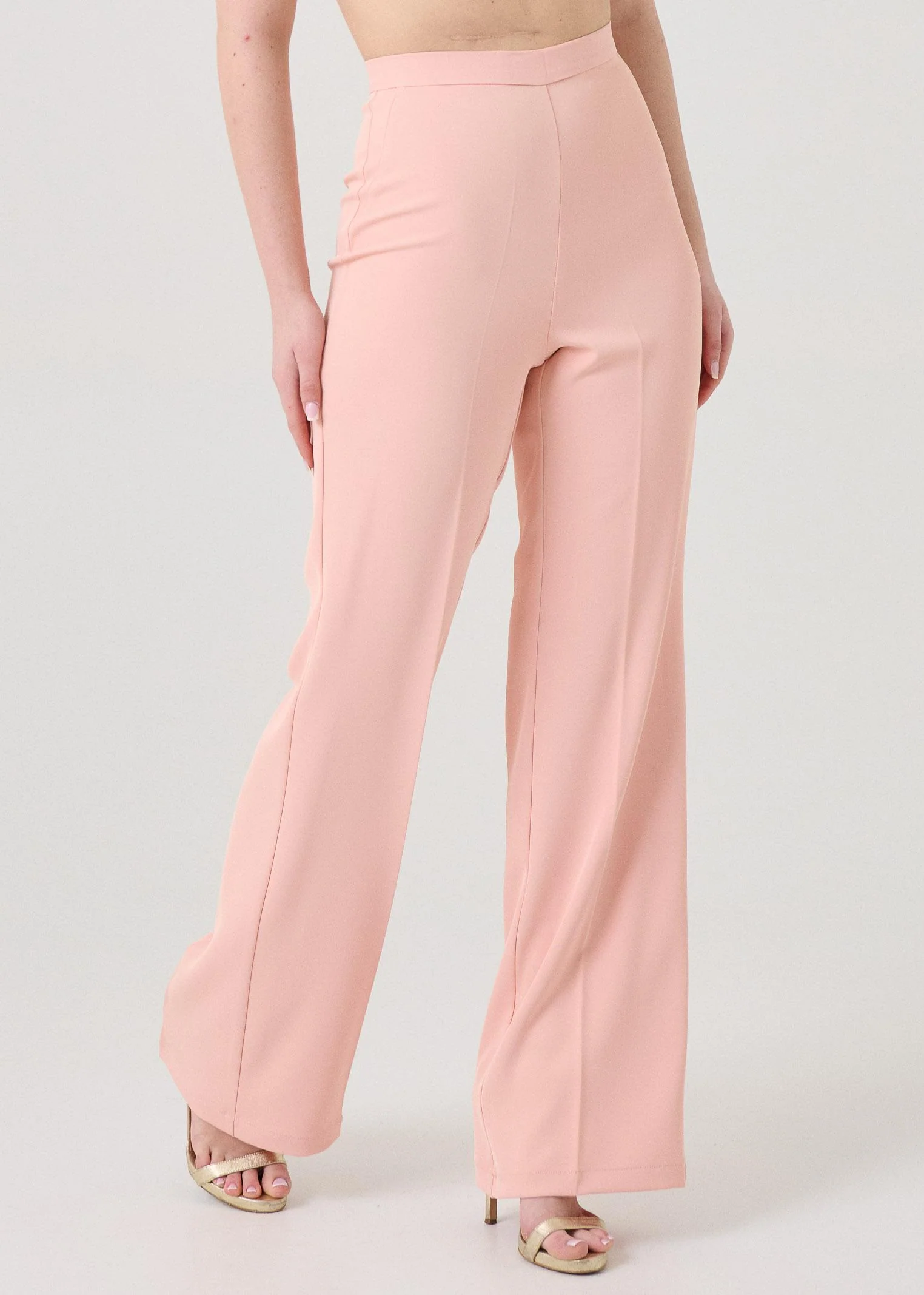 Pantalone "Mara" Silence Limited rosa pesca - Image 2