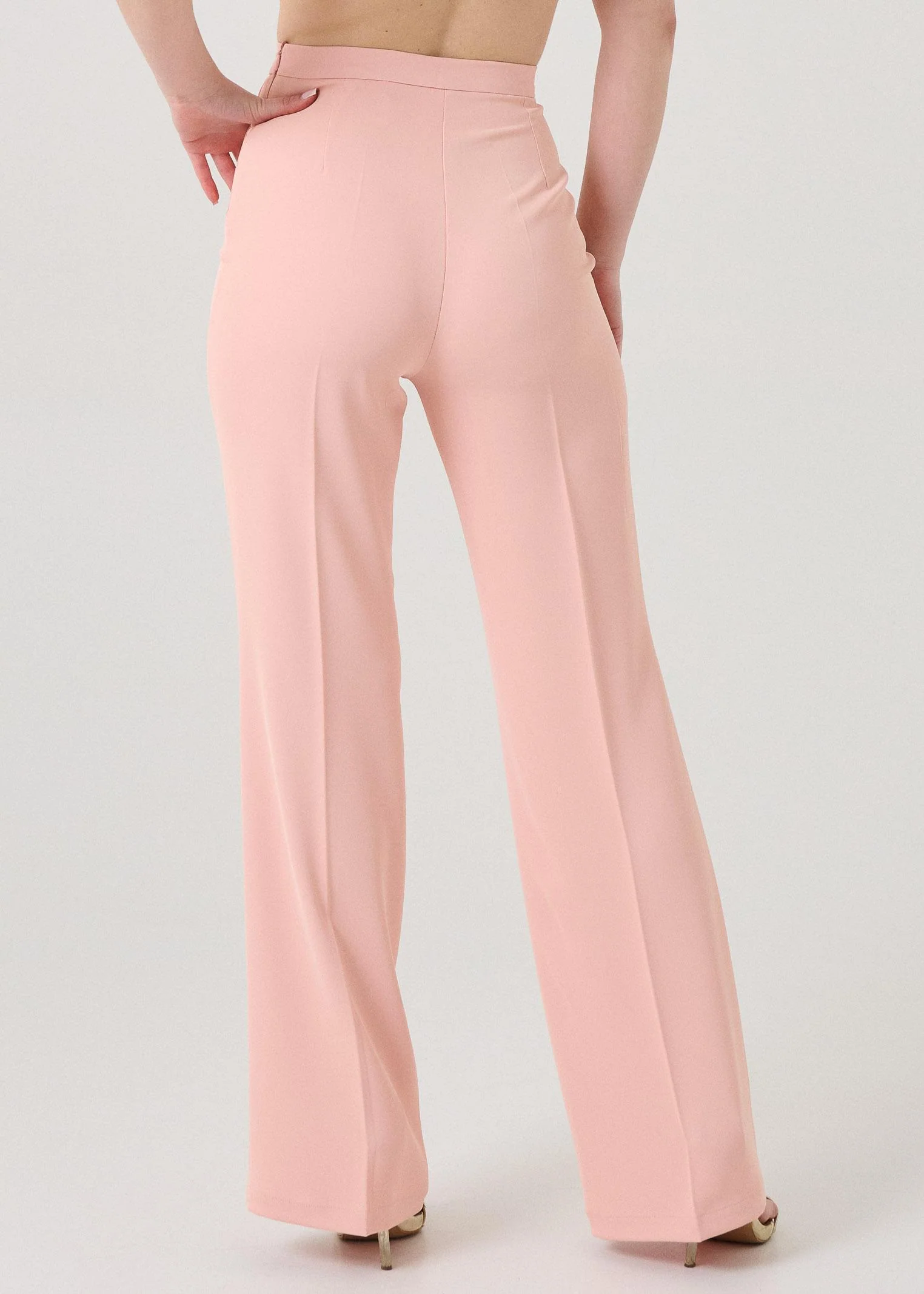 Pantalone "Mara" Silence Limited rosa pesca - Image 3