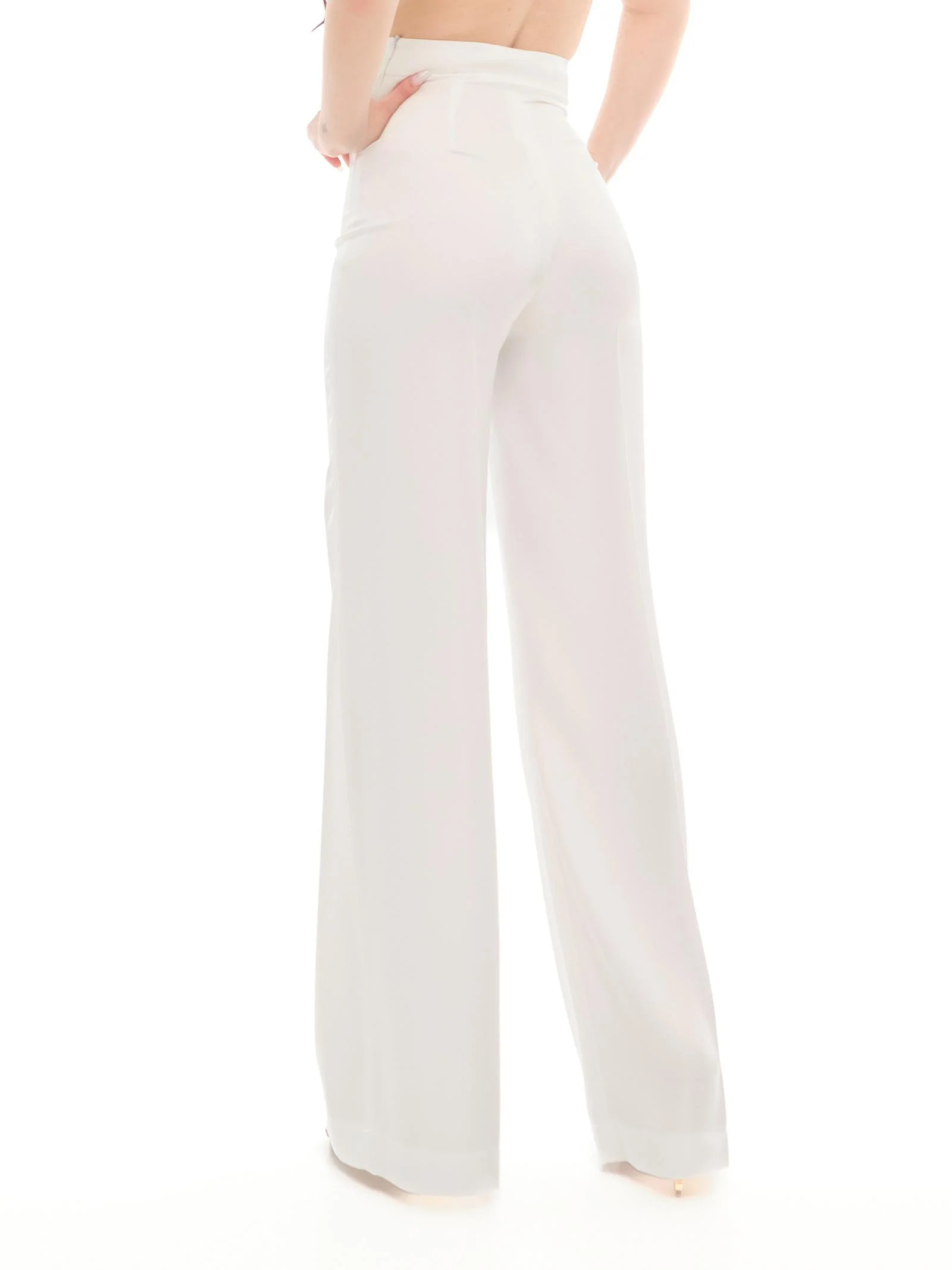 Pantalone "marilyn" Silence Limited bianco - Image 3