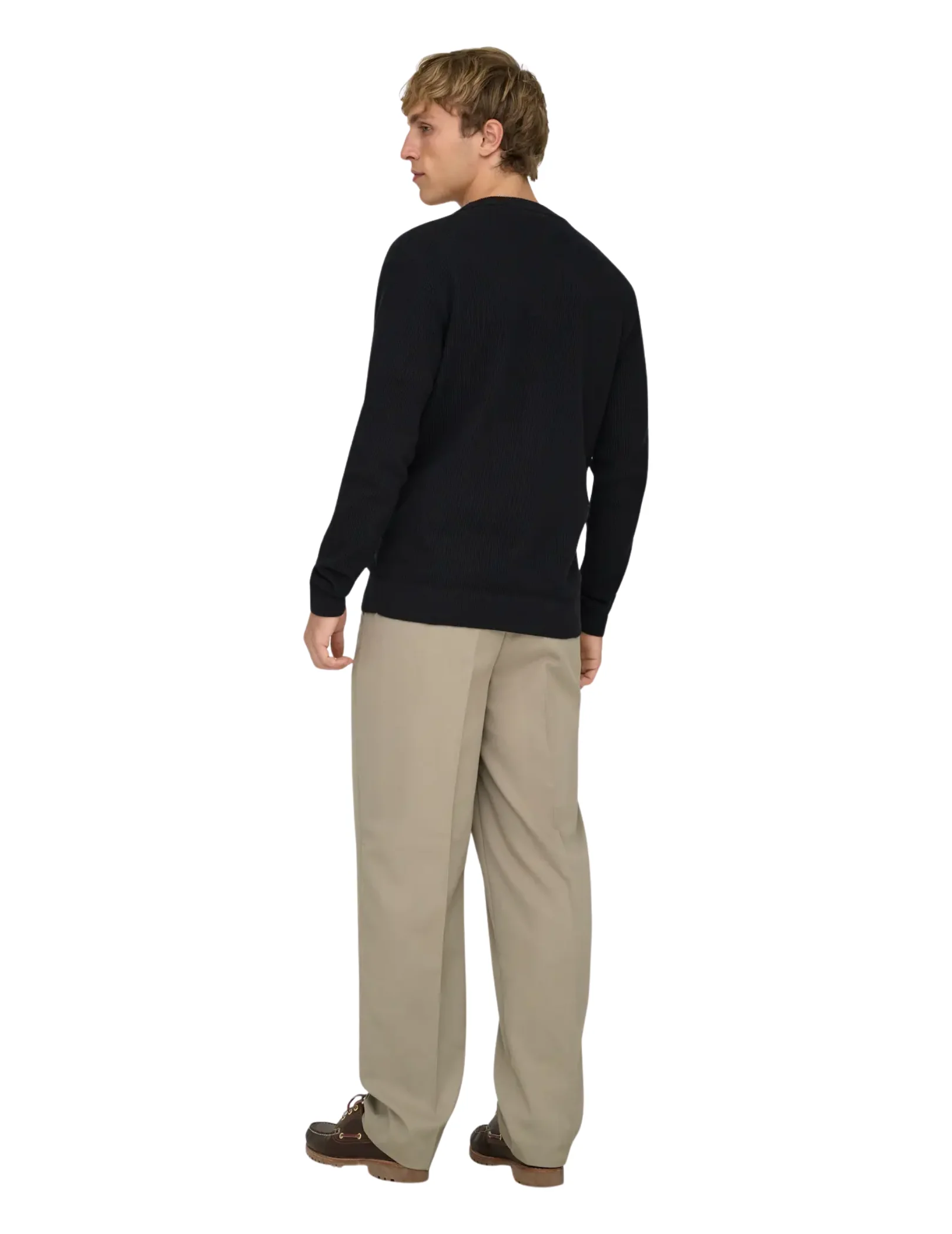 Pantalone Only & Sons beige con pinces - Image 4