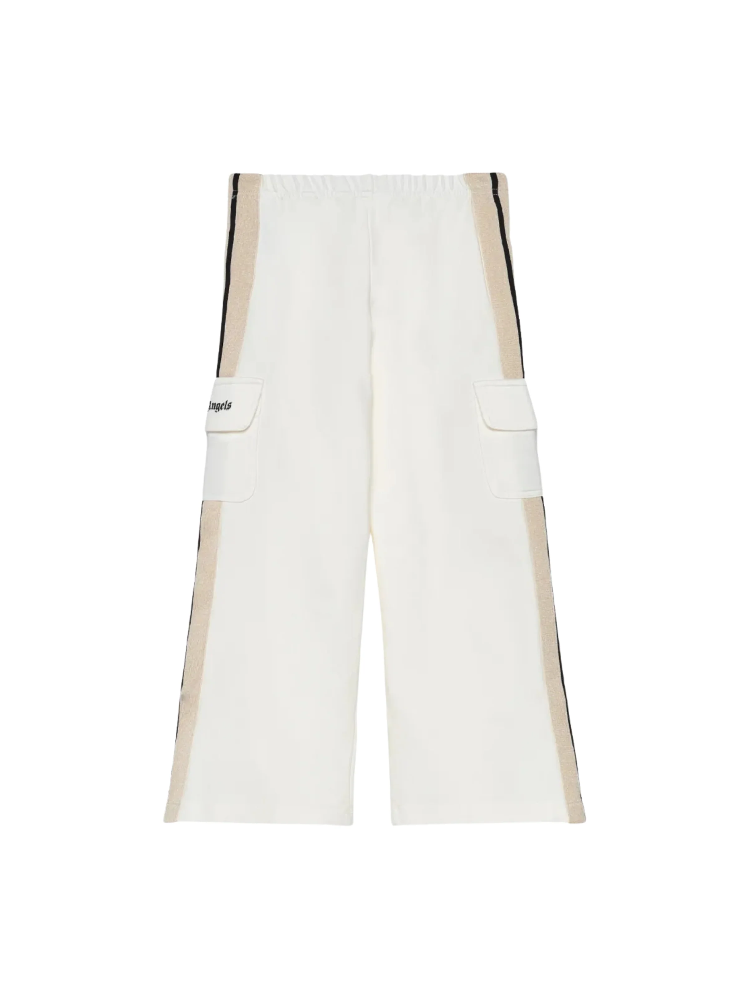 Pantalone Palm Angels bianco con tasche cargo - Image 2