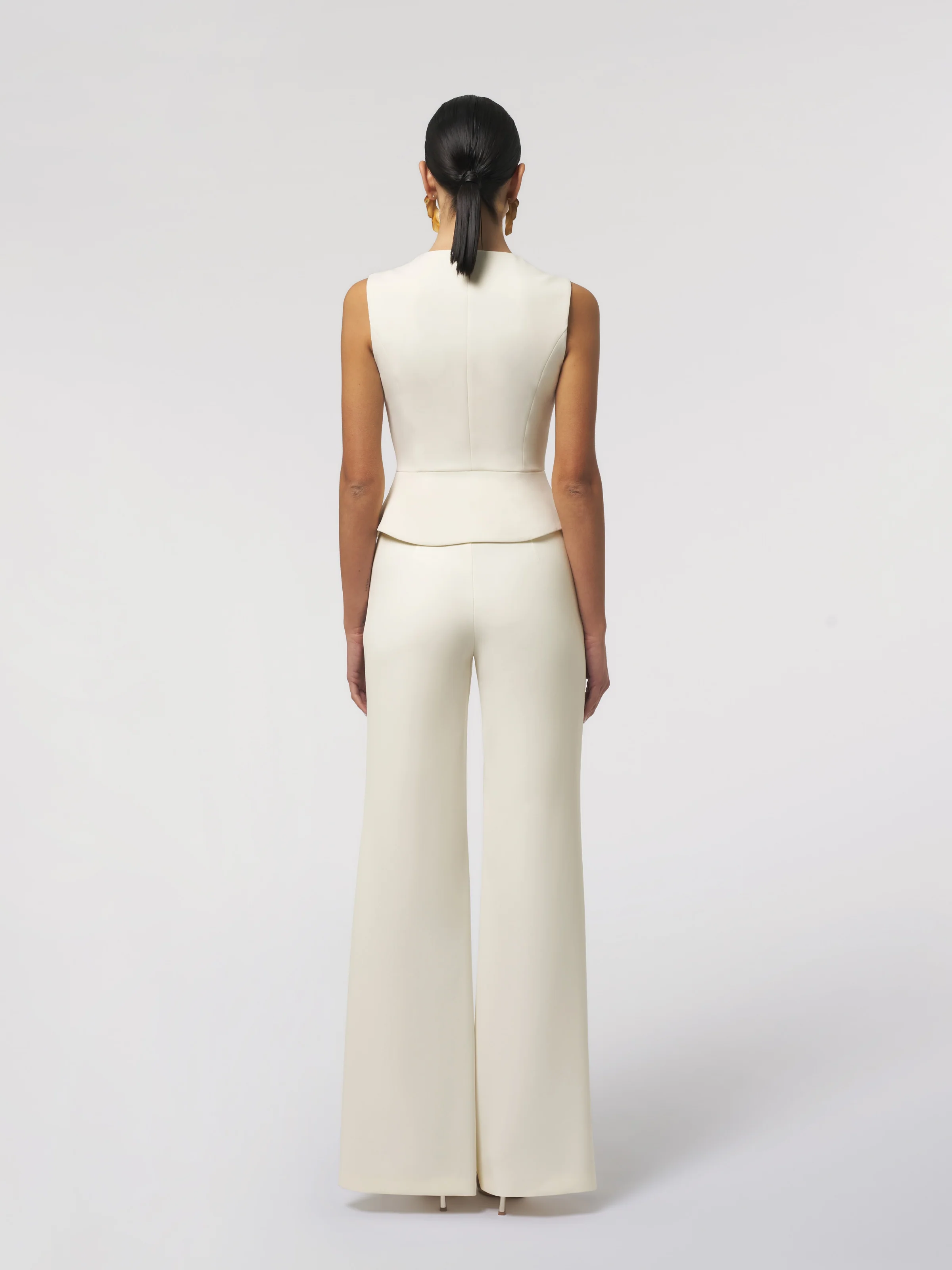 Pantalone "penta" Silence Limited bianco latte - Image 3