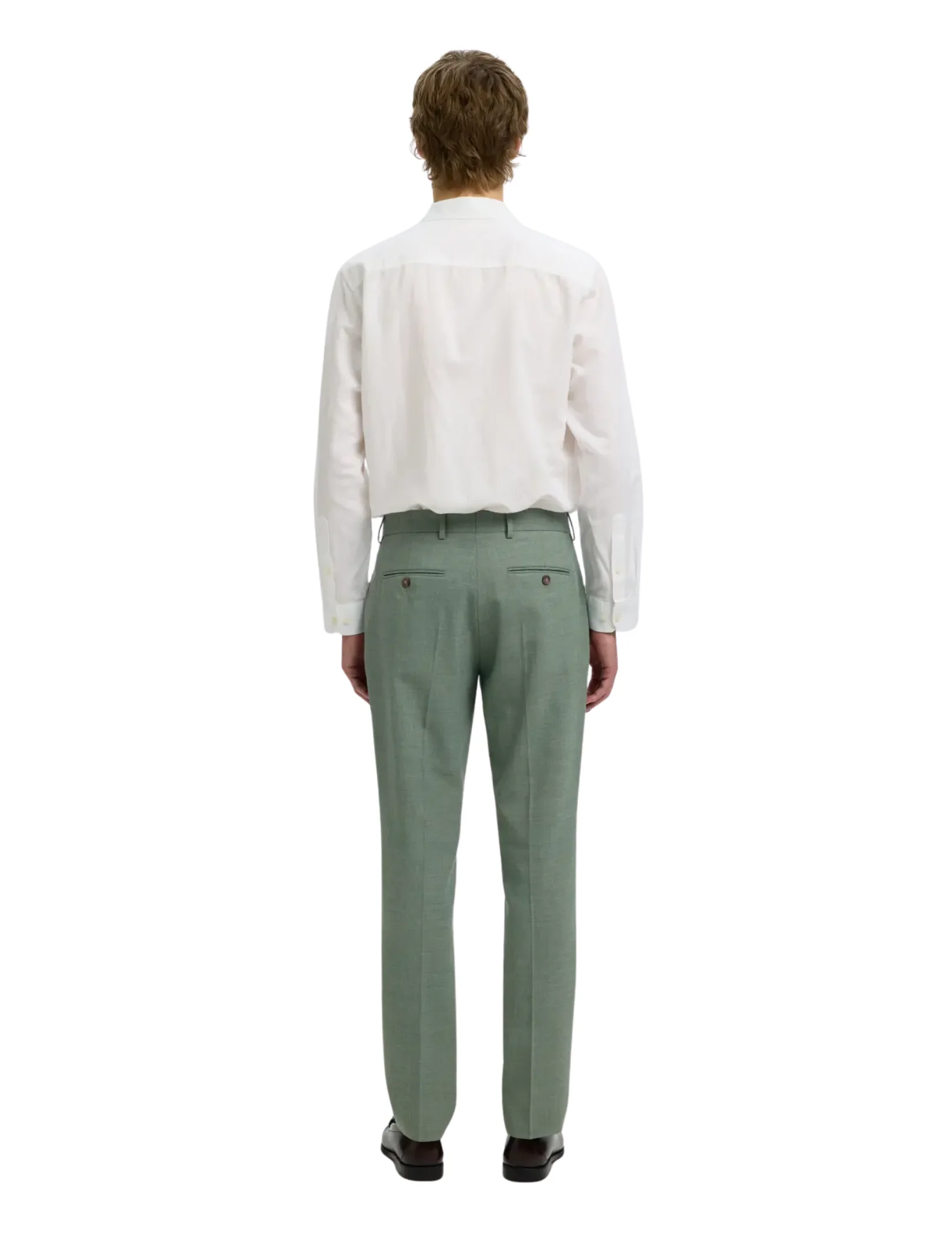 Pantalone Selected verde light - Image 3