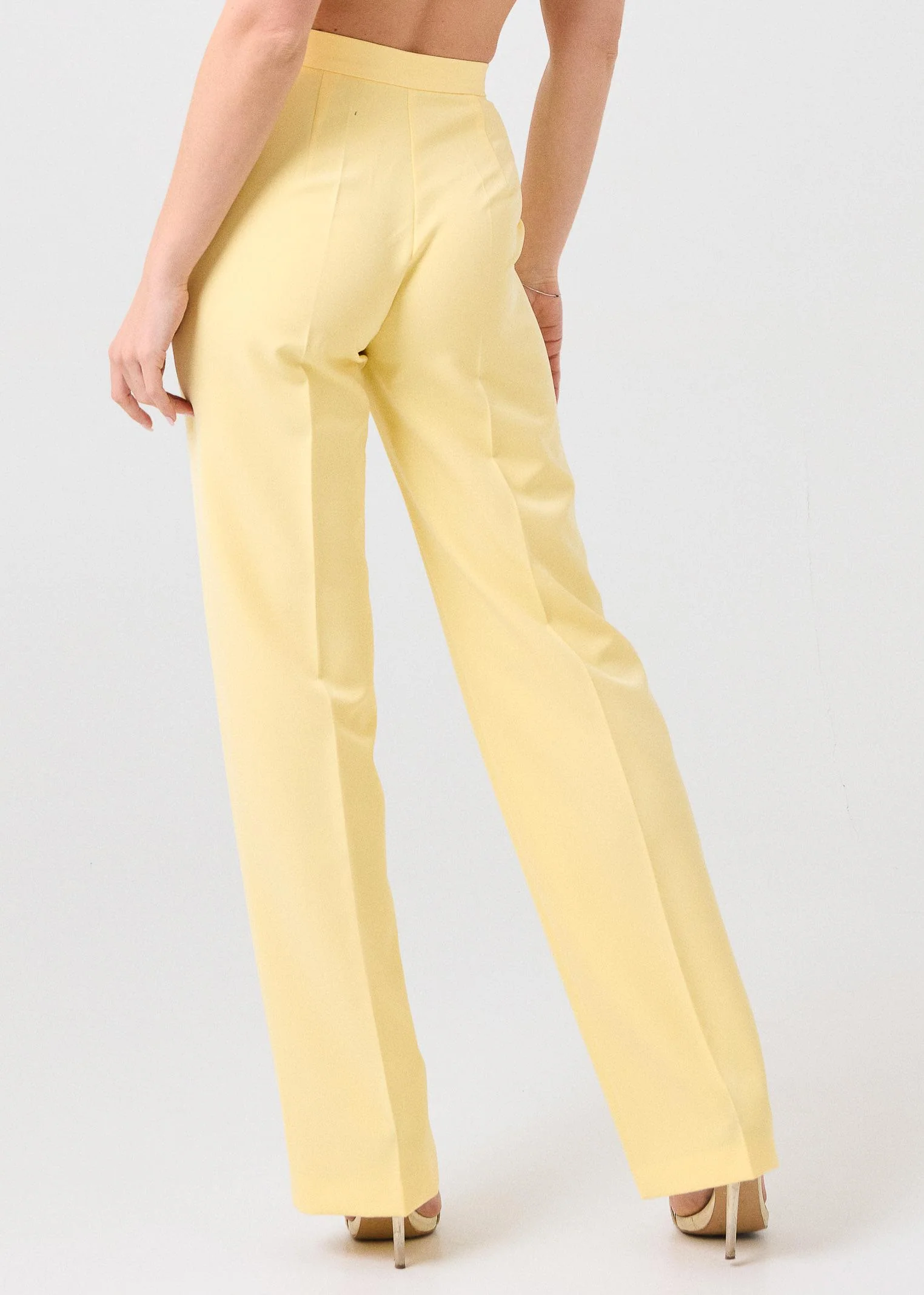 Pantalone "Strap" Silence Limited giallo - Image 3